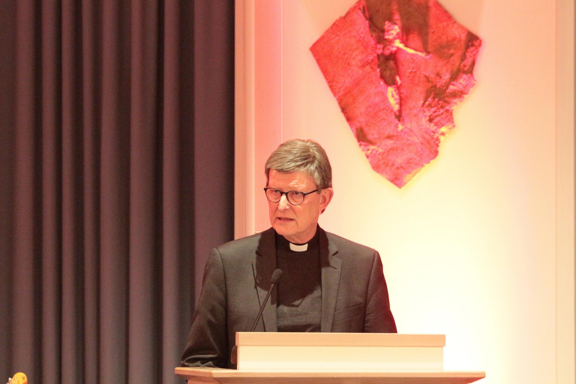 Mainz, 16. November 2023: Kardinal Rainer Maria Woelki sprach beim Martinsempfang über 