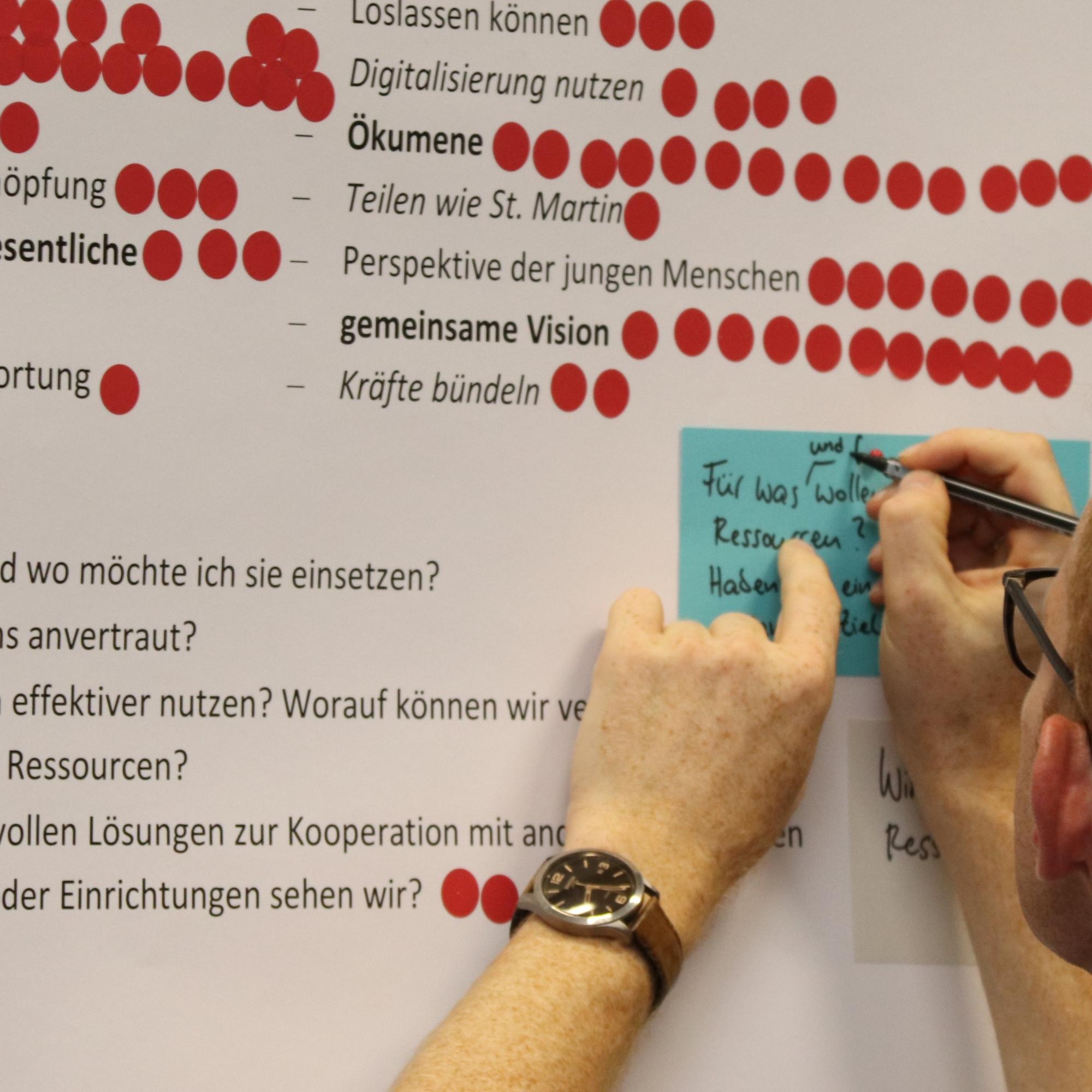 Darmstadt, 28.9.2019: Intensive Textarbeit an der Orientierungshilfe