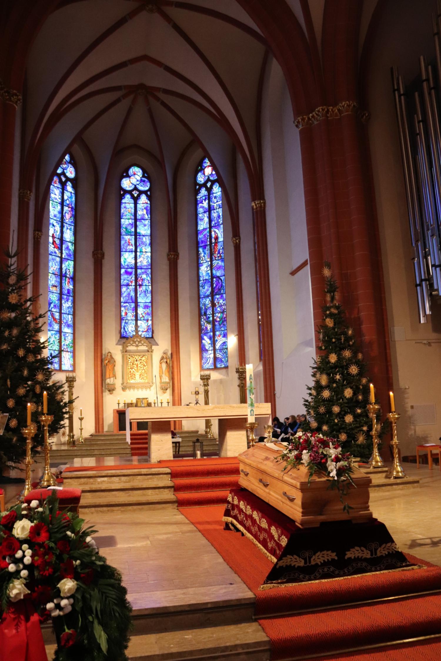 Requiem für Monsignore Klaus Mayer in der Pfarrkirche St. Stephan in Mainz (c) Bistum Mainz/Hoffmann