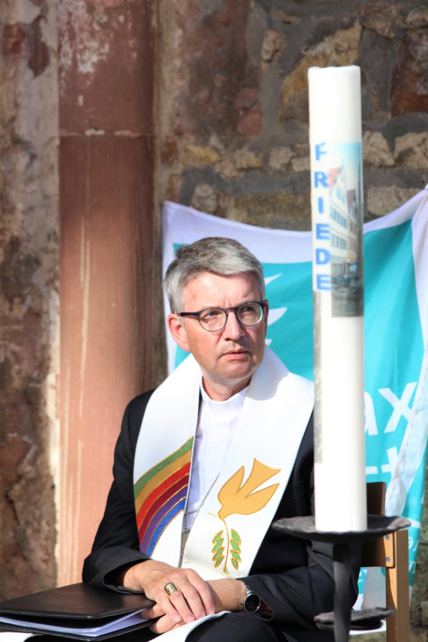 Bischof Peter Kohlgraf ist Präsident von Pax Christi. (c) Bistum Mainz / Blum