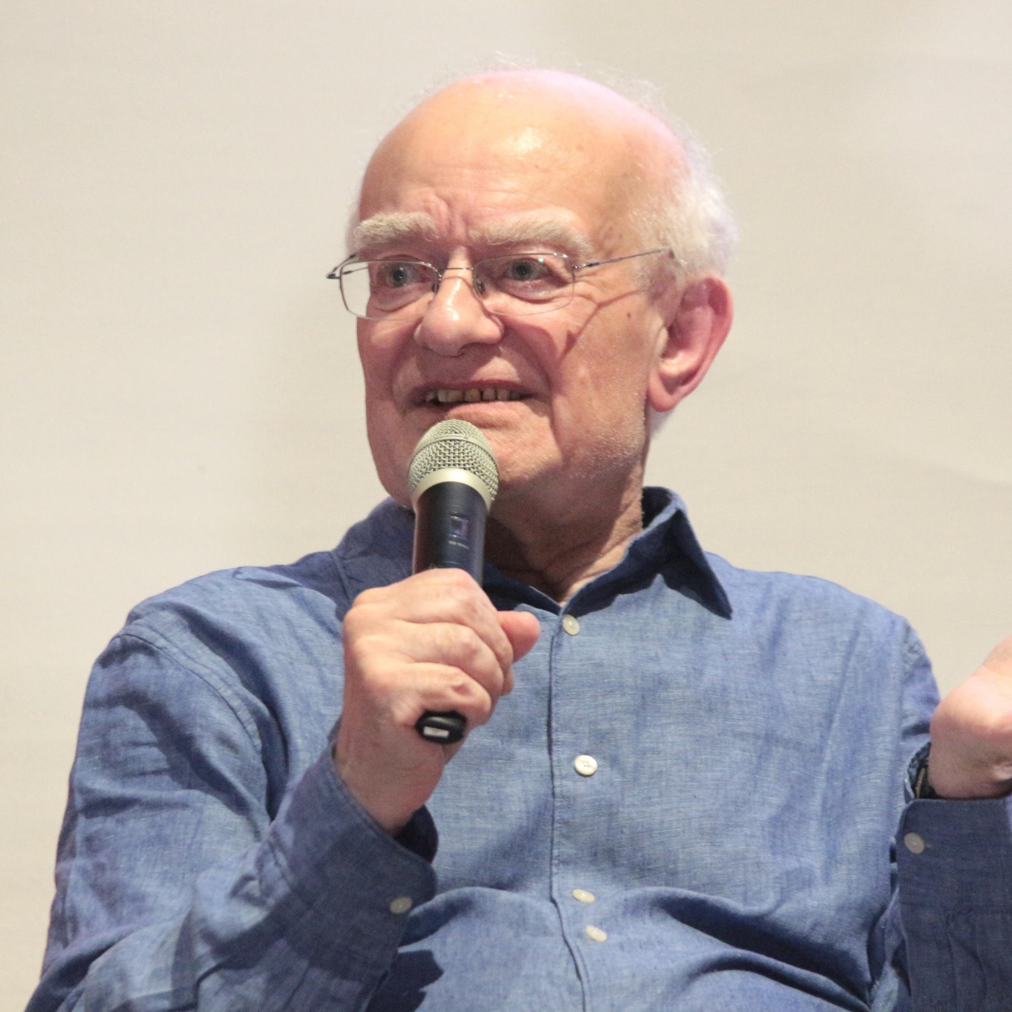 Mainz, 5. September 2024: John Rutter erzählte im Erbacher Hof über sein Selbstverständnis als Komponist.