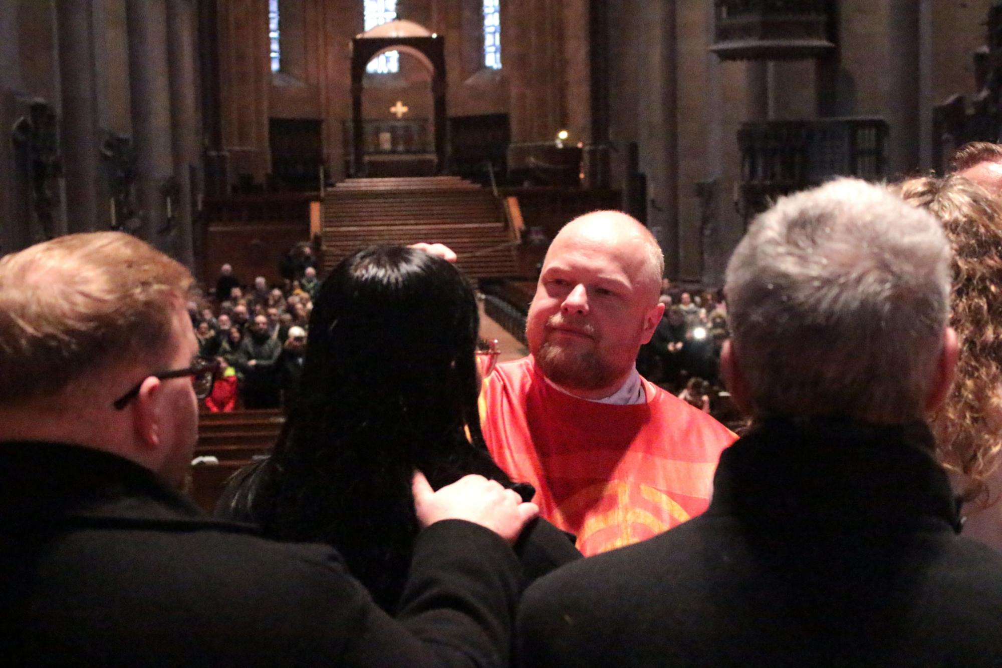 Mainz, 31. Januar 2026: Erwachsenenfirmung mit Generalvikar Dr. Sebastian Lang im Mainzer Dom. (c) Bistum Mainz / Blum
