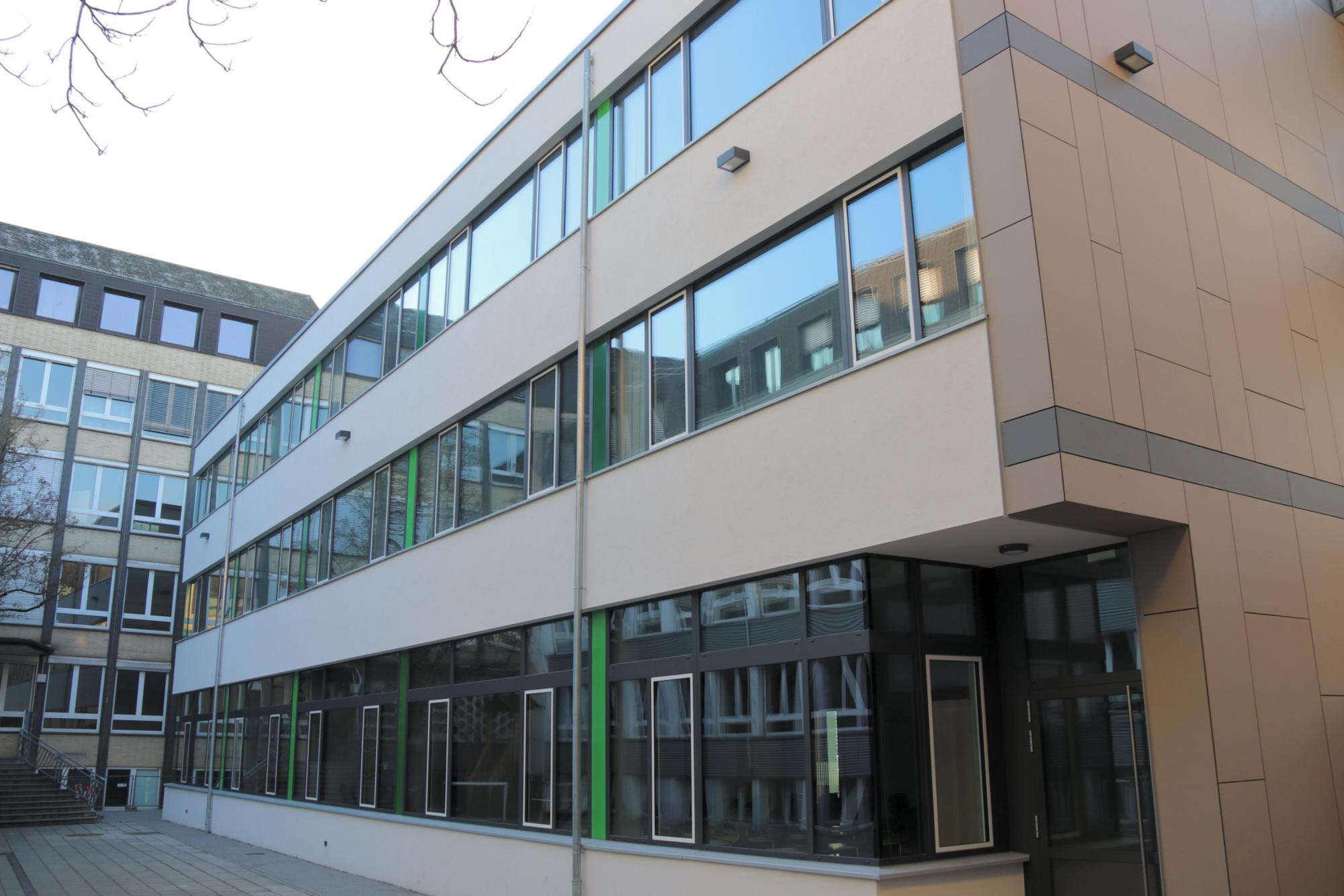 Bad Nauheim, 17.1.2020: Der neue E-Bau der St. Lioba-Schule (c) Bistum Mainz / Matschak