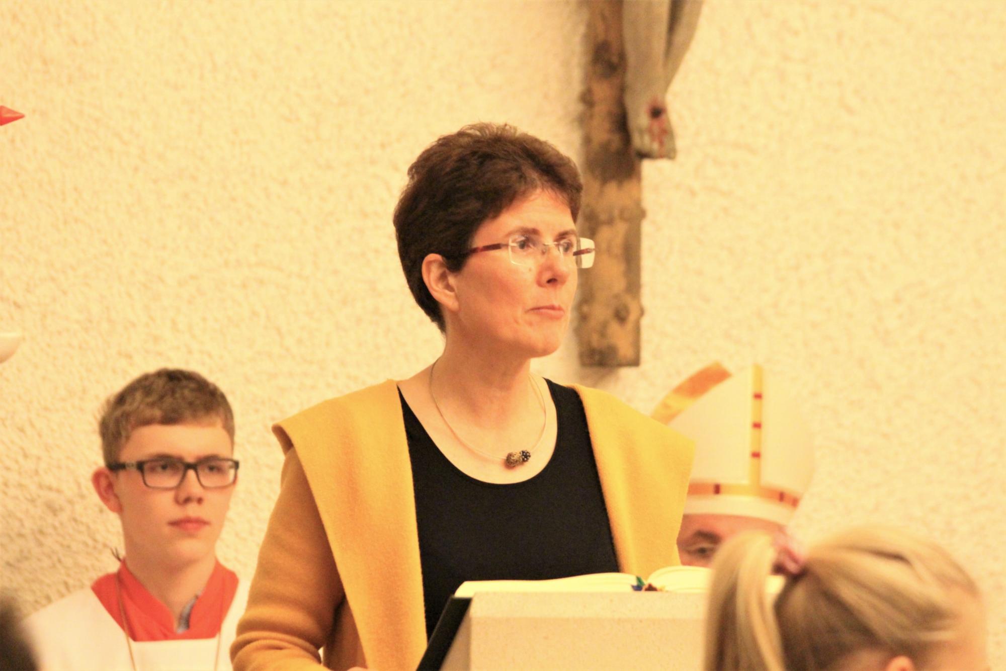 Mainz, 2. Februar 2020: Bei Ursula Schwarz laufen die Fäden der Gebetsinitiative zusammen. (c) Bistum Mainz / Blum