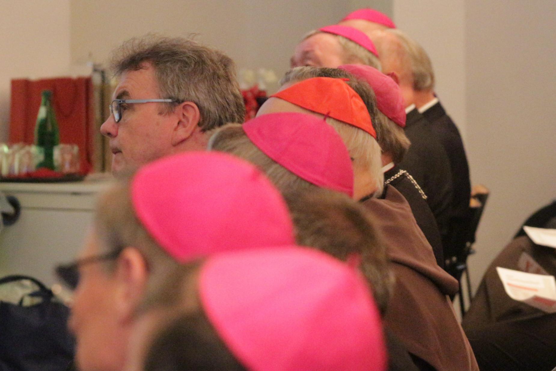 Mainz, 3. November 2019: Zehn Bischöfe aus Nordeuropa waren nach Mainz zur Eröffnung der Solidaritätsaktion gekommen. (c) Bistum Mainz / Blum