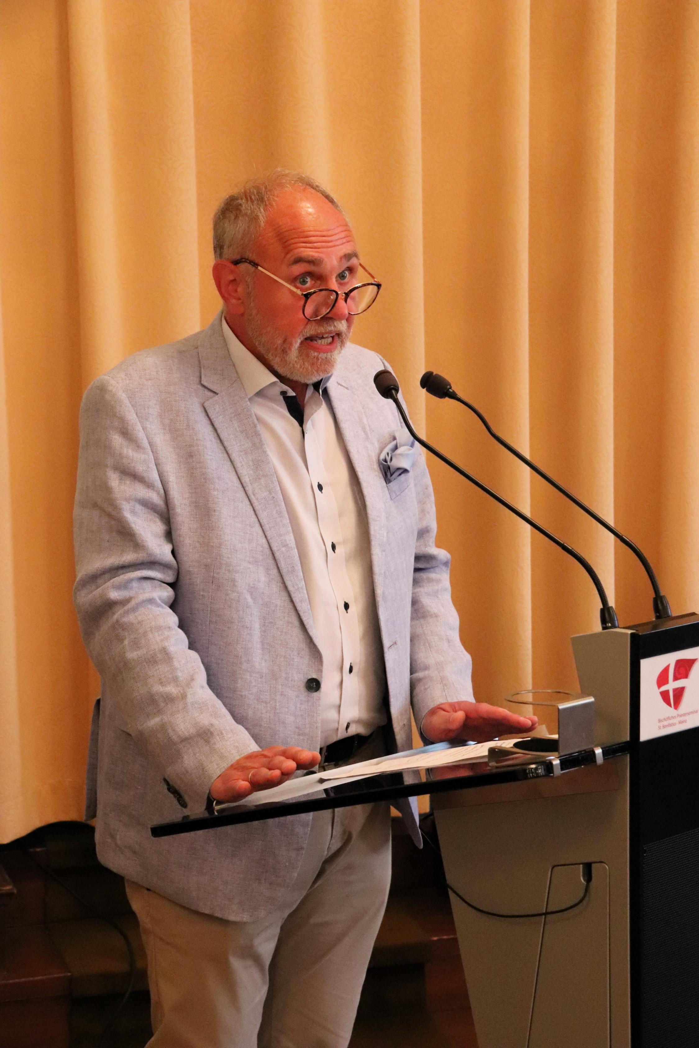 Kanzleidirektor Frank Flegel richtete Dankes-Worte an die Zuhörenden