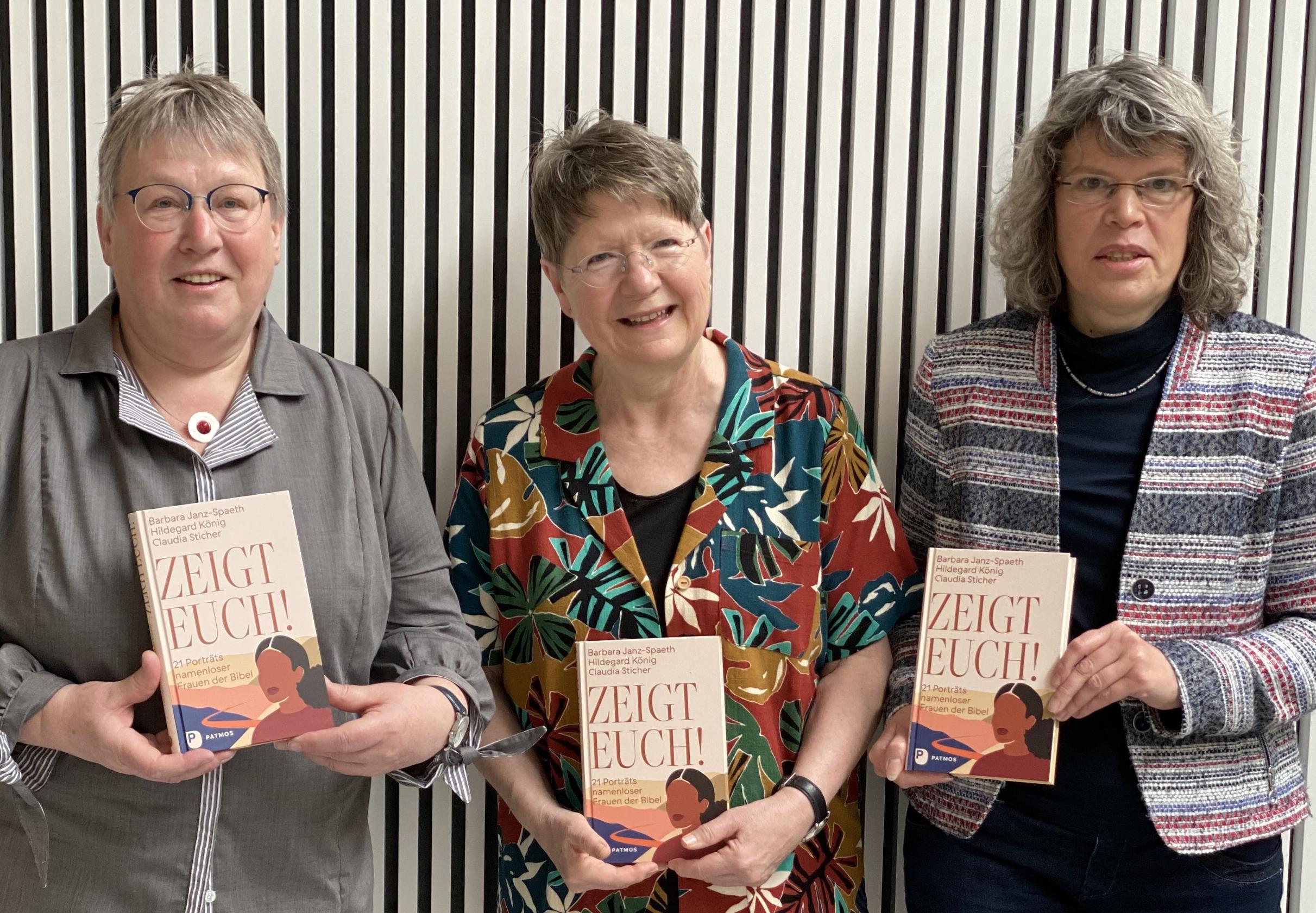 Die Autorinnen (v.l.n.r.): Barbara Janz-Spaeth, Hildegard König und Claudia Sticher.