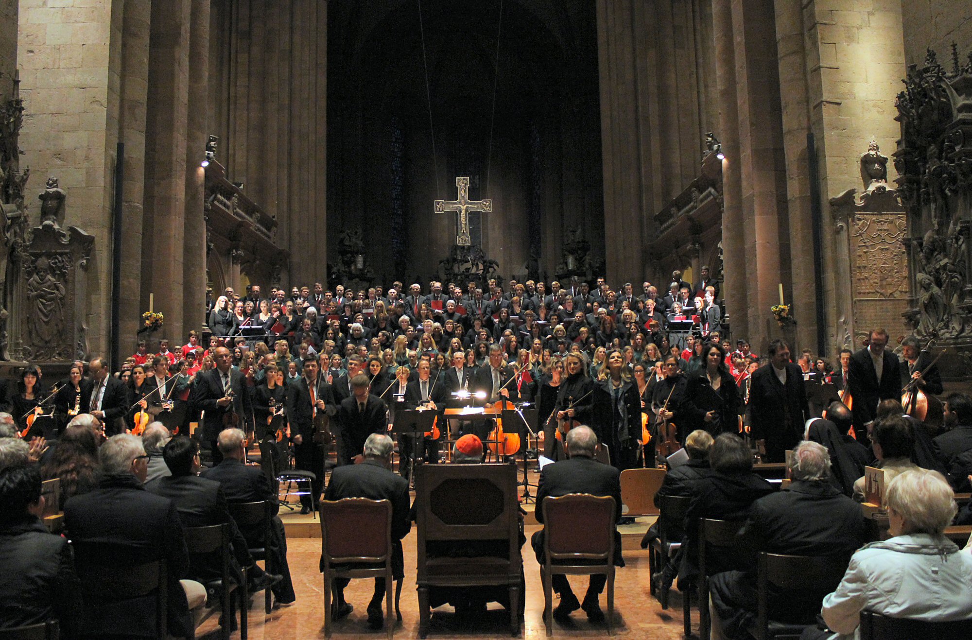 BISCHOFSJUBILÄUM--DOM--FESTKONZERT--LEHMANN (c) Bistum Mainz / Matschak (Ersteller: Bistum Mainz / Matschak)
