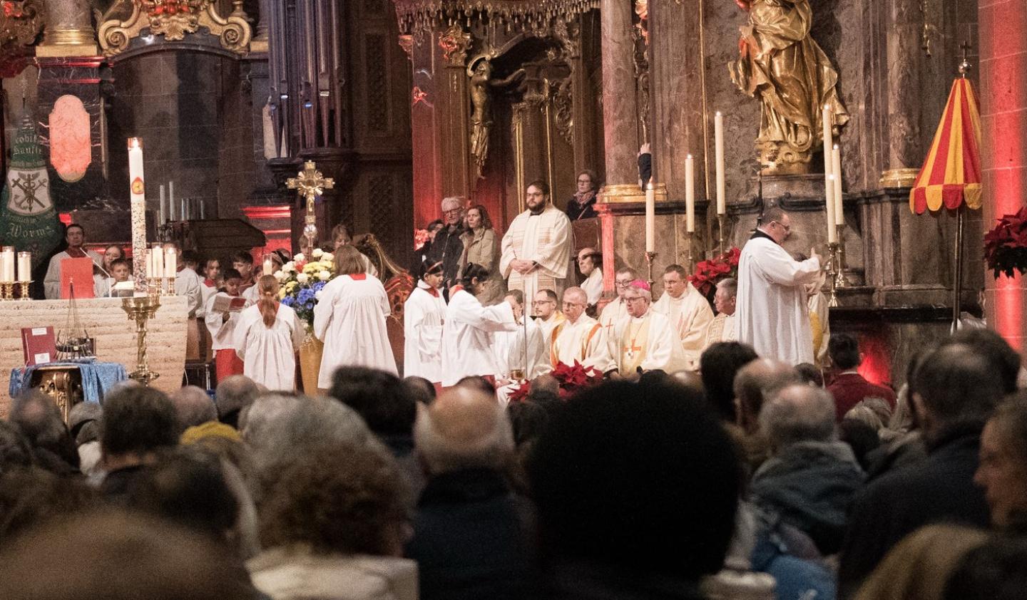 Gründungsgottesdienst im Wormser Dom (c) Bistum Mainz | Makowski