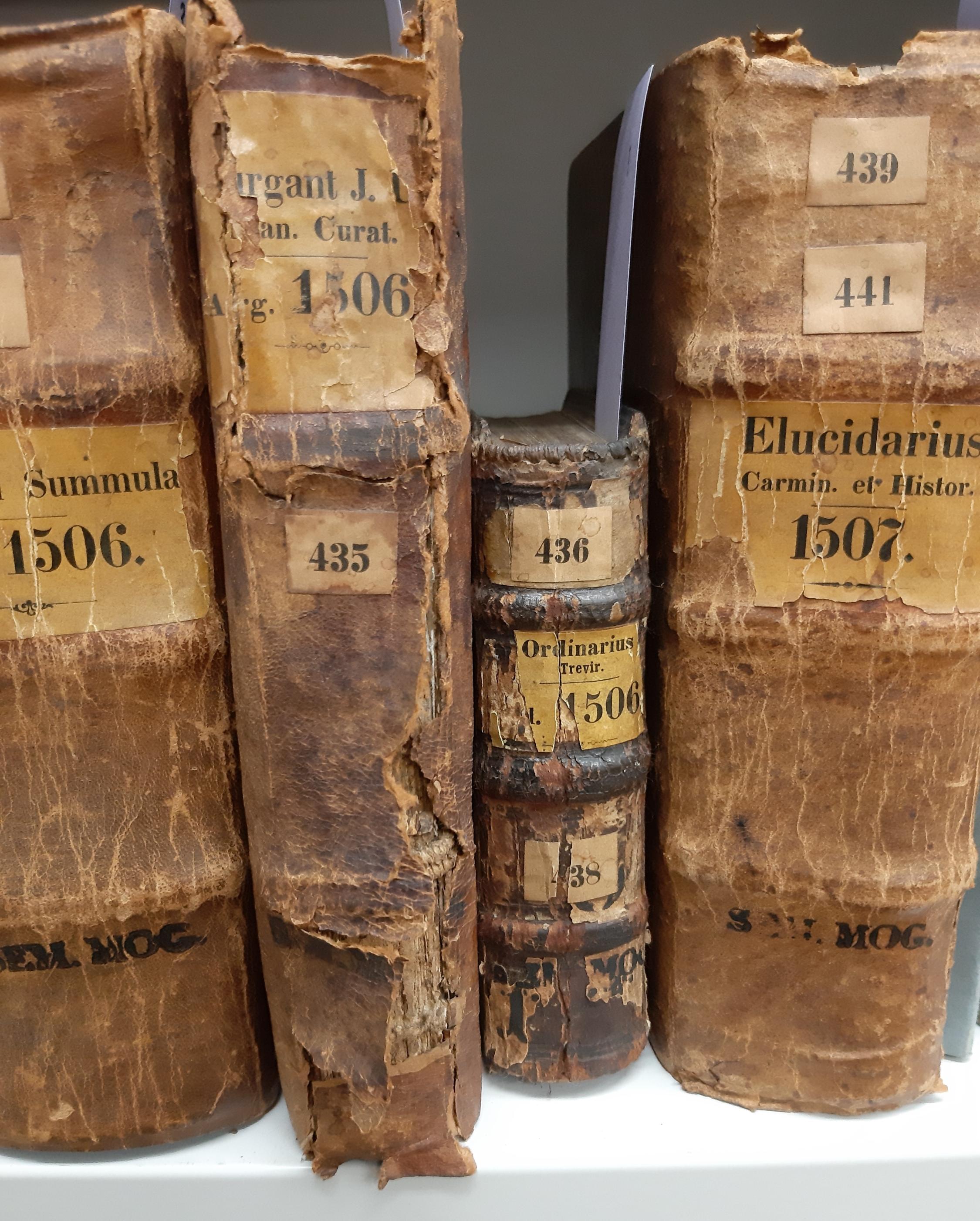 Historische Bücher der Martinus-Bibliothek