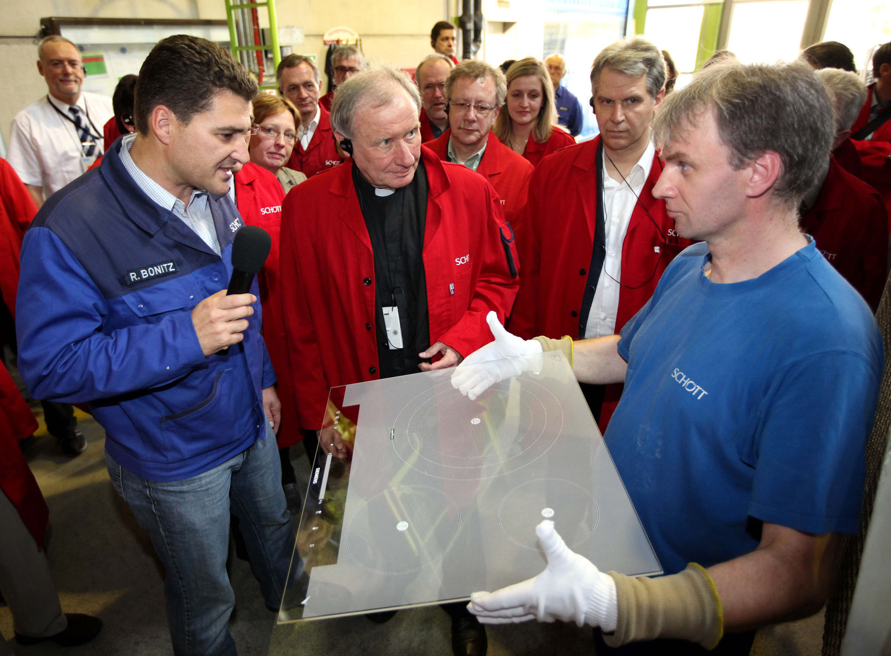 Betriebsbesichtigung bei Schott (c) Alexander Sell (Ersteller: Alexander Sell)