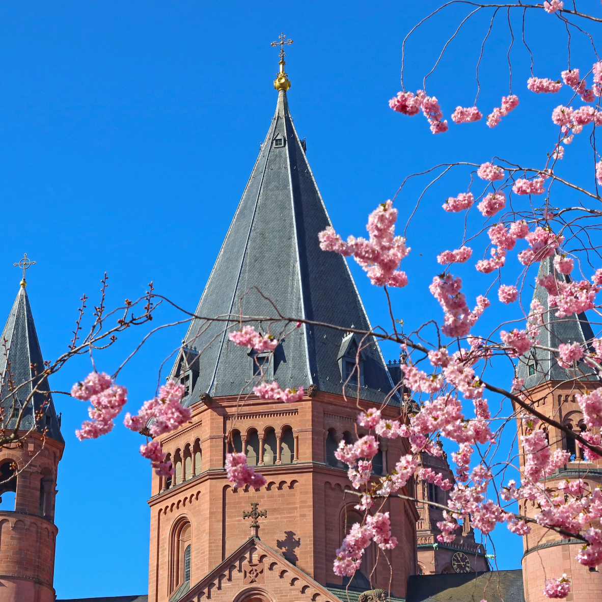 Mainzer Dom an Ostersonntag