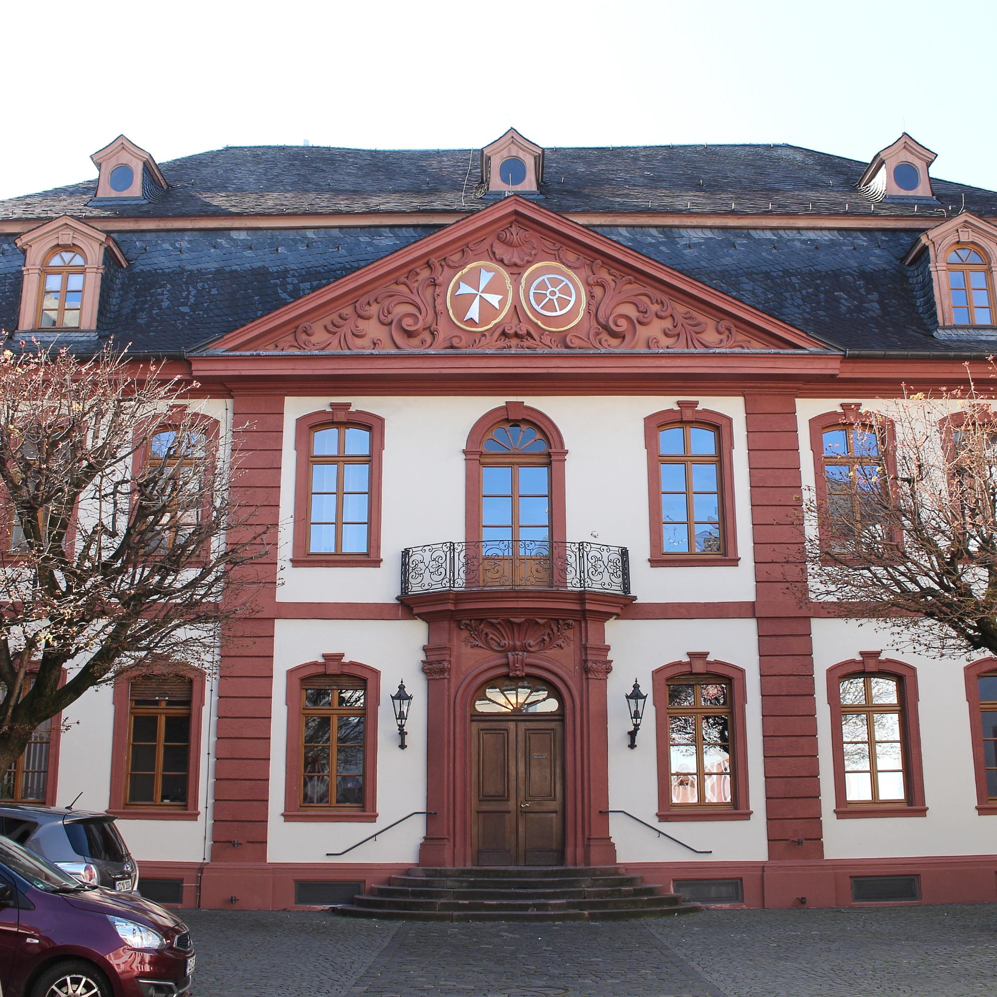 Das Hauptgebäude des Bischöflichen Ordinariates in Mainz