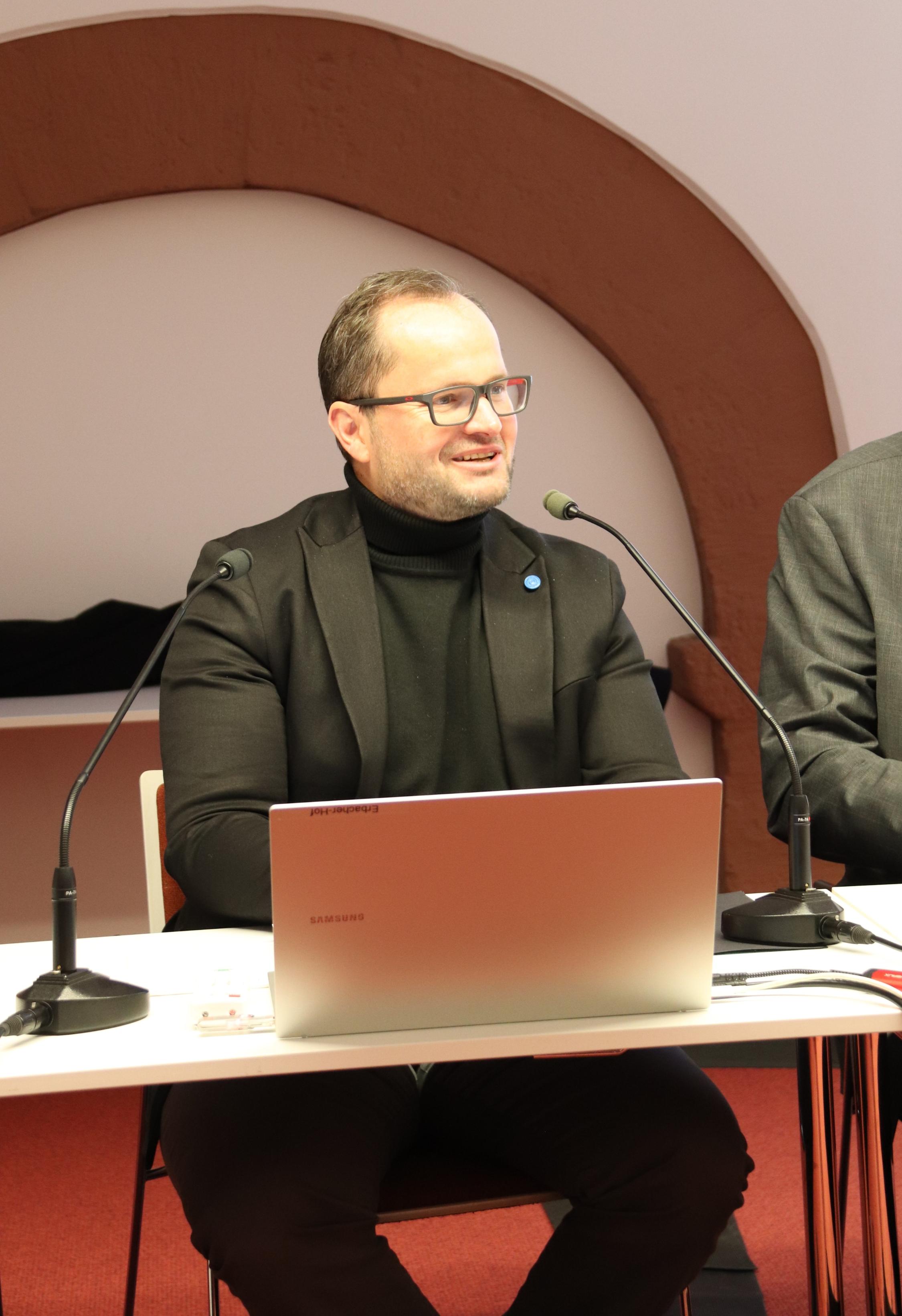 Finanzdirektor Christof Molitor