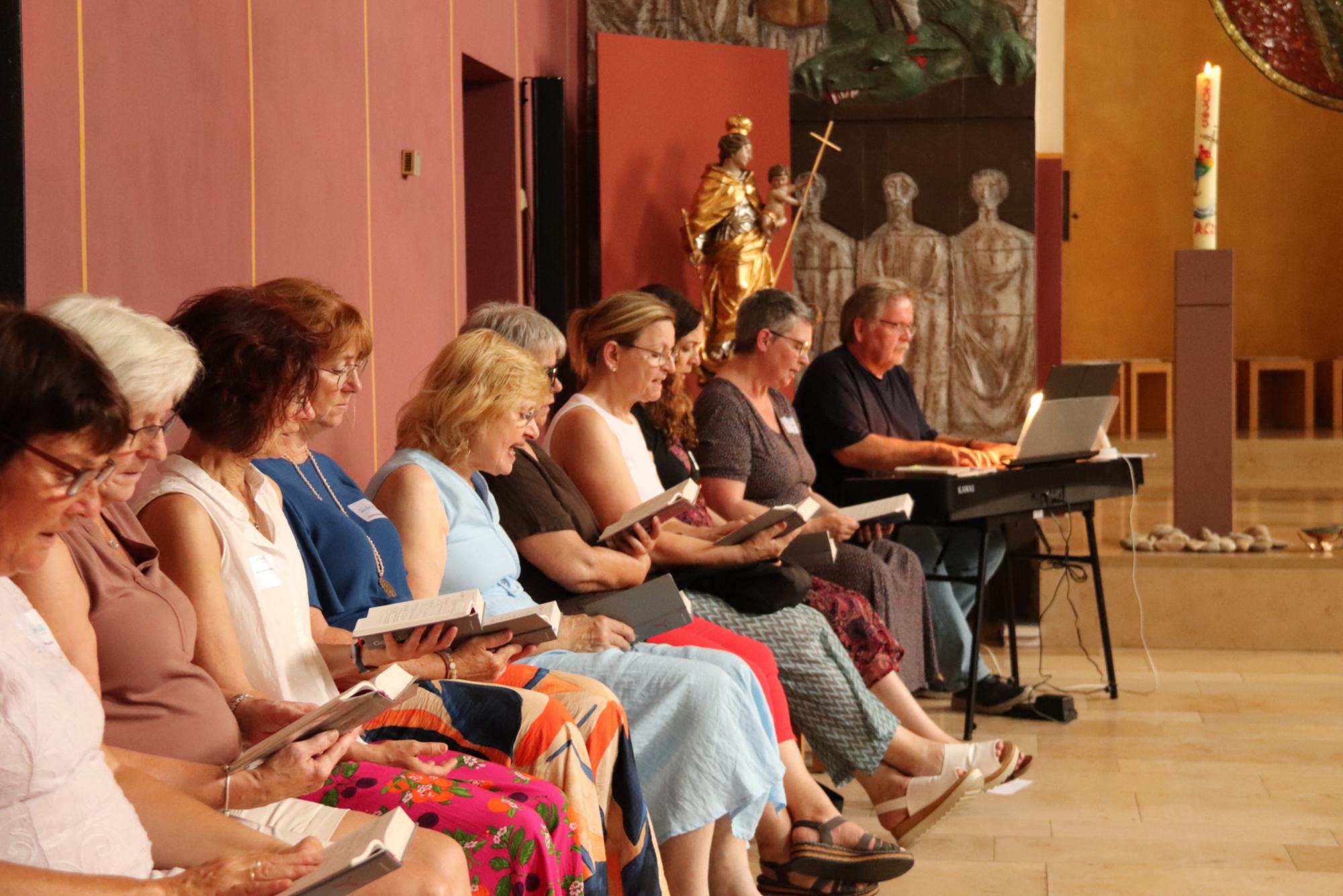 Gottesdienst beim Dankfest auf dem Jakobsberg