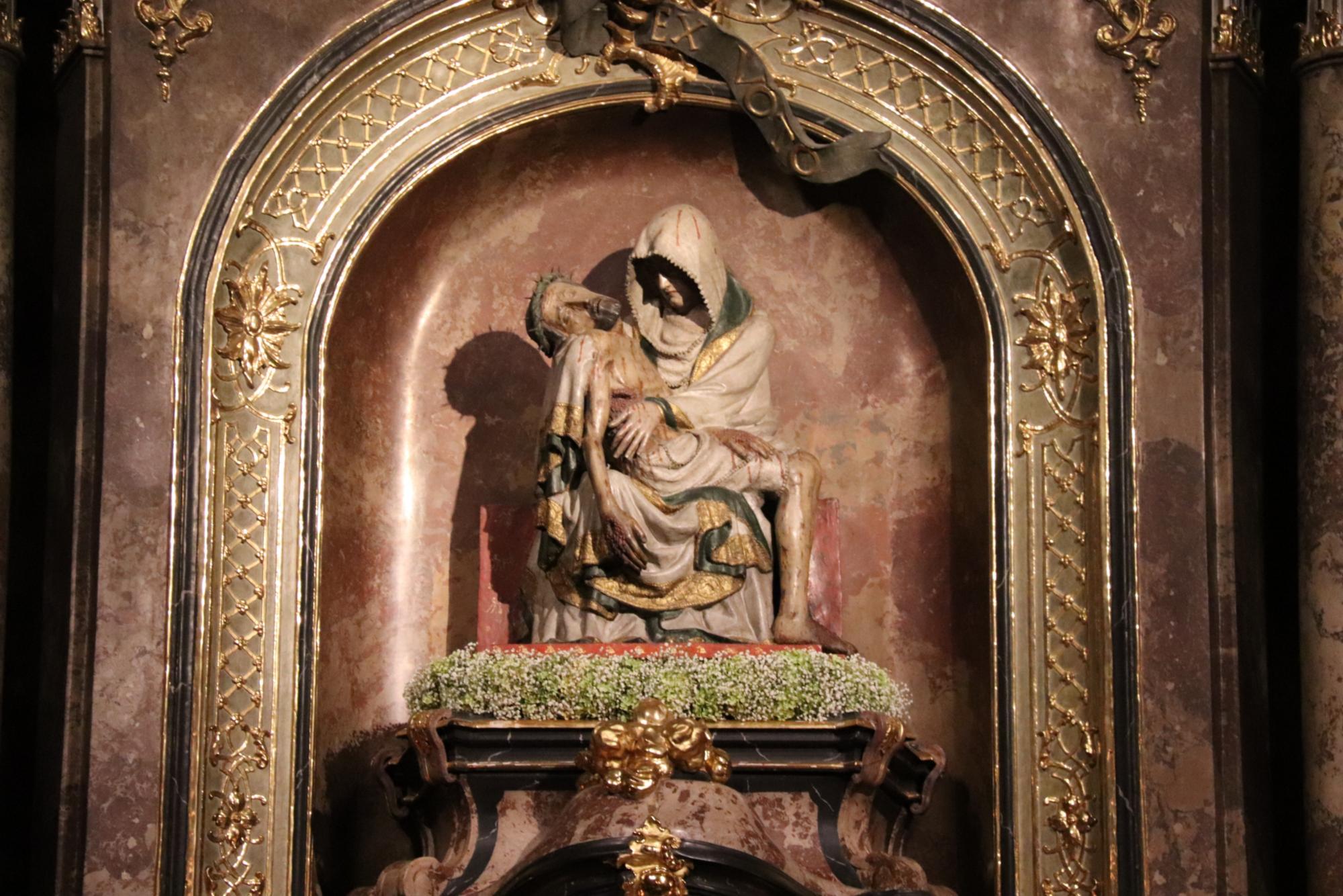 Die Pietà in der Dieburger Gnadenkapelle (c) Bistum Mainz / Hoffmann