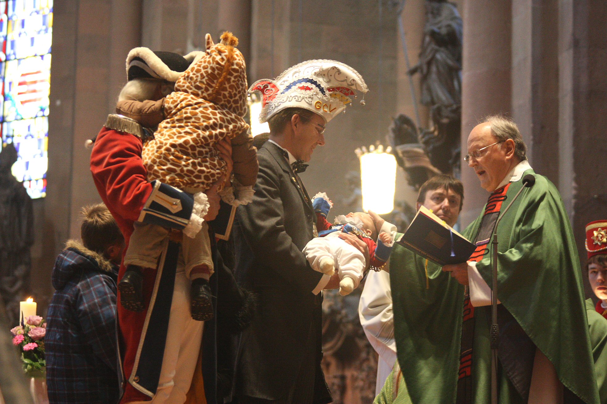 FASTNACHT--HECKWOLF--NEUGEBAUER (c) Bistum Mainz / Blum (Ersteller: Bistum Mainz / Blum)