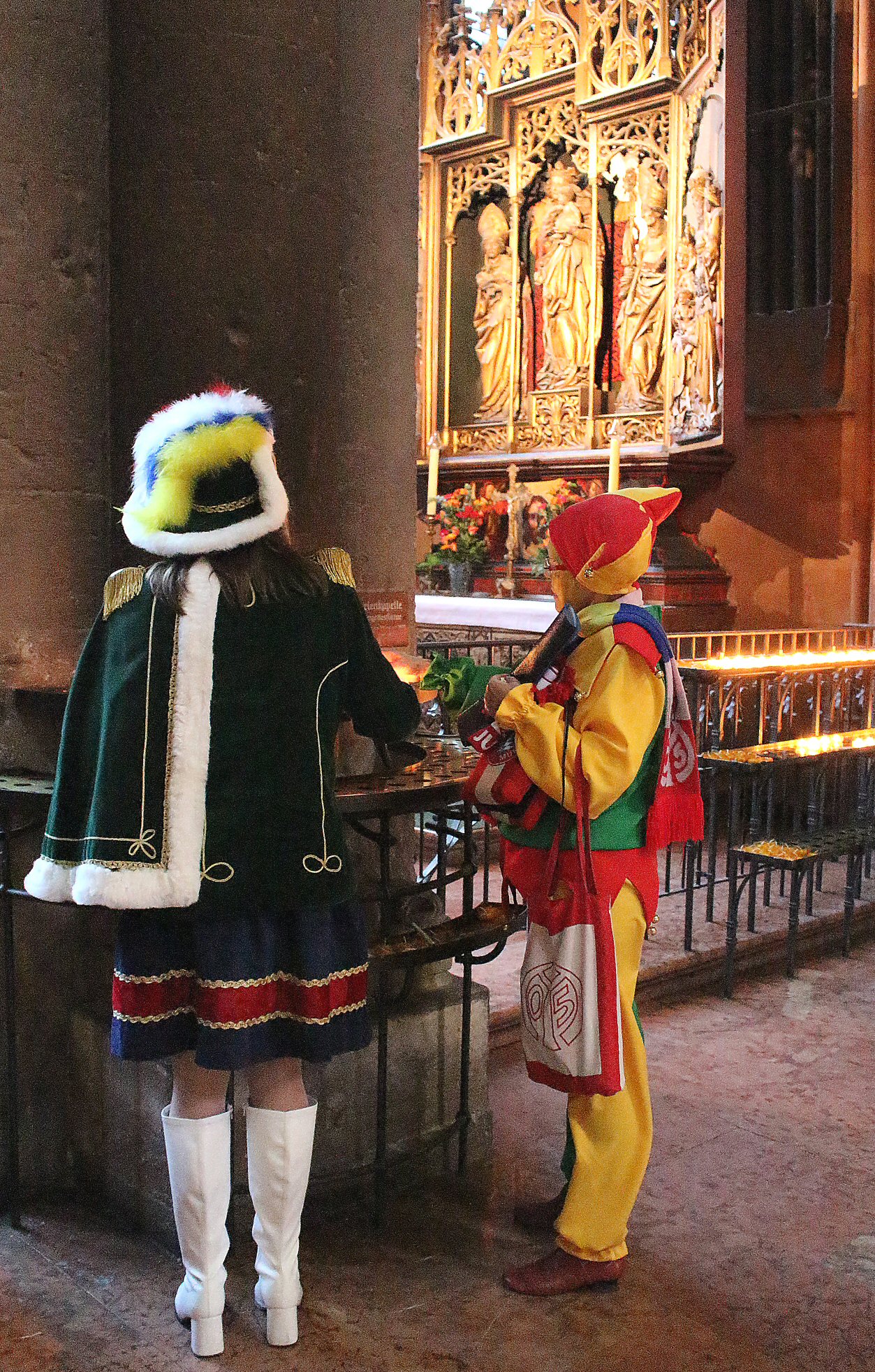 GARDEGEOTTESDIENST (c) Bistum Mainz / Blum (Ersteller: Bistum Mainz / Blum)