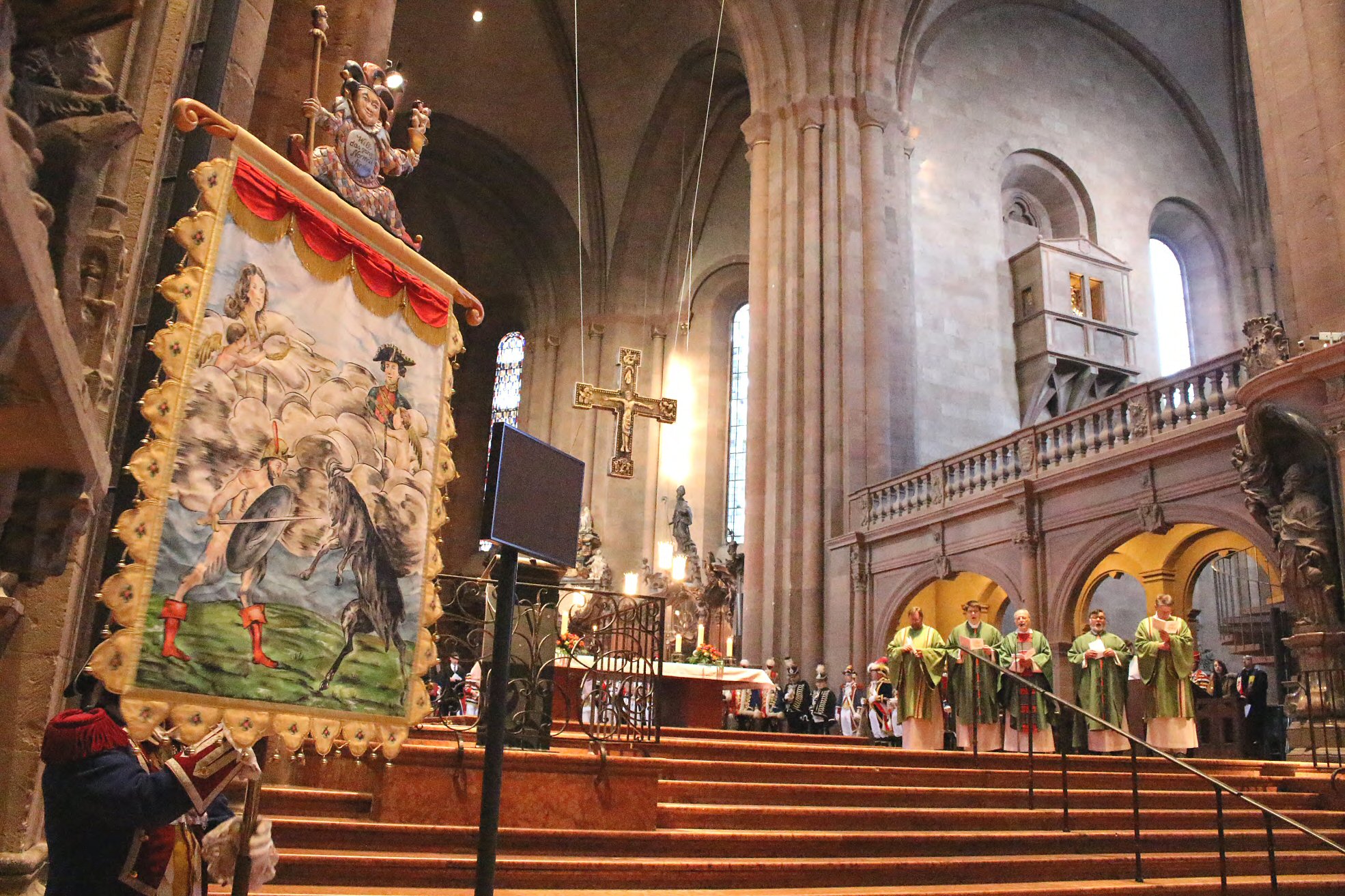 GARDEGOTTESDIENST (c) Bistum Mainz / Blum (Ersteller: Bistum Mainz / Blum)