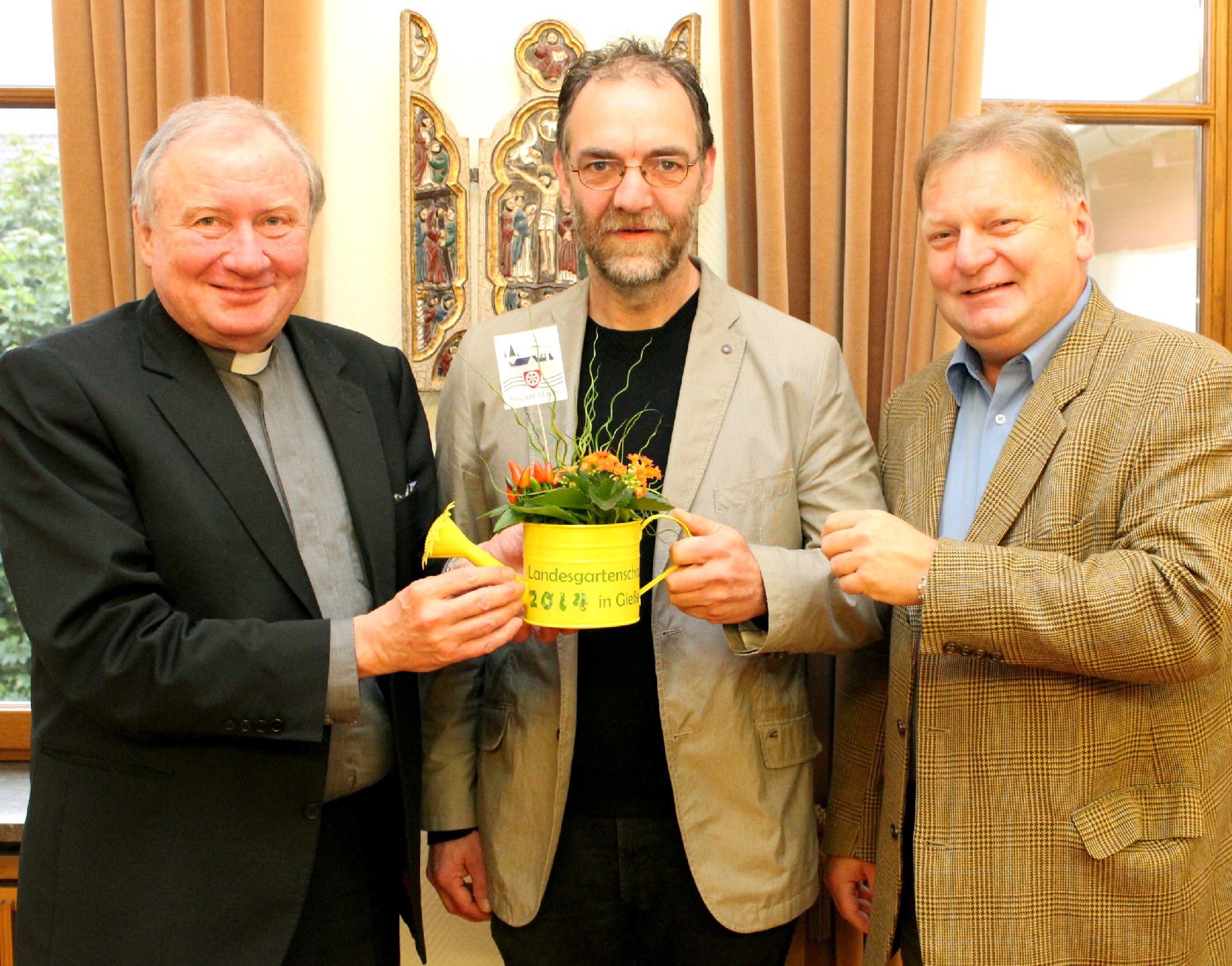 GIEBELMANN--HORN--KLUMB (c) Bistum Mainz / Matschak (Ersteller: Bistum Mainz / Matschak)