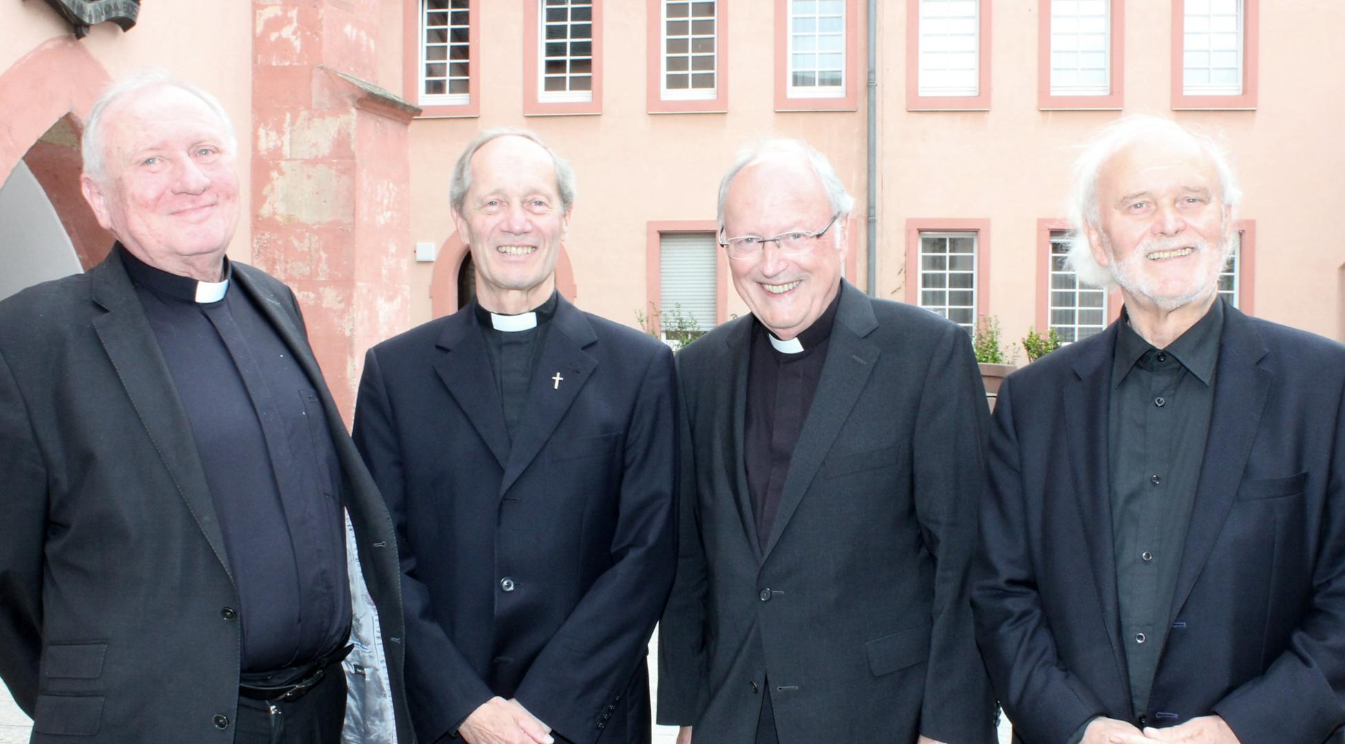 Goldenes Priesterjubiläum Heckwolf, Eisenbach, Schneider (c) Bistum Mainz / Matschak