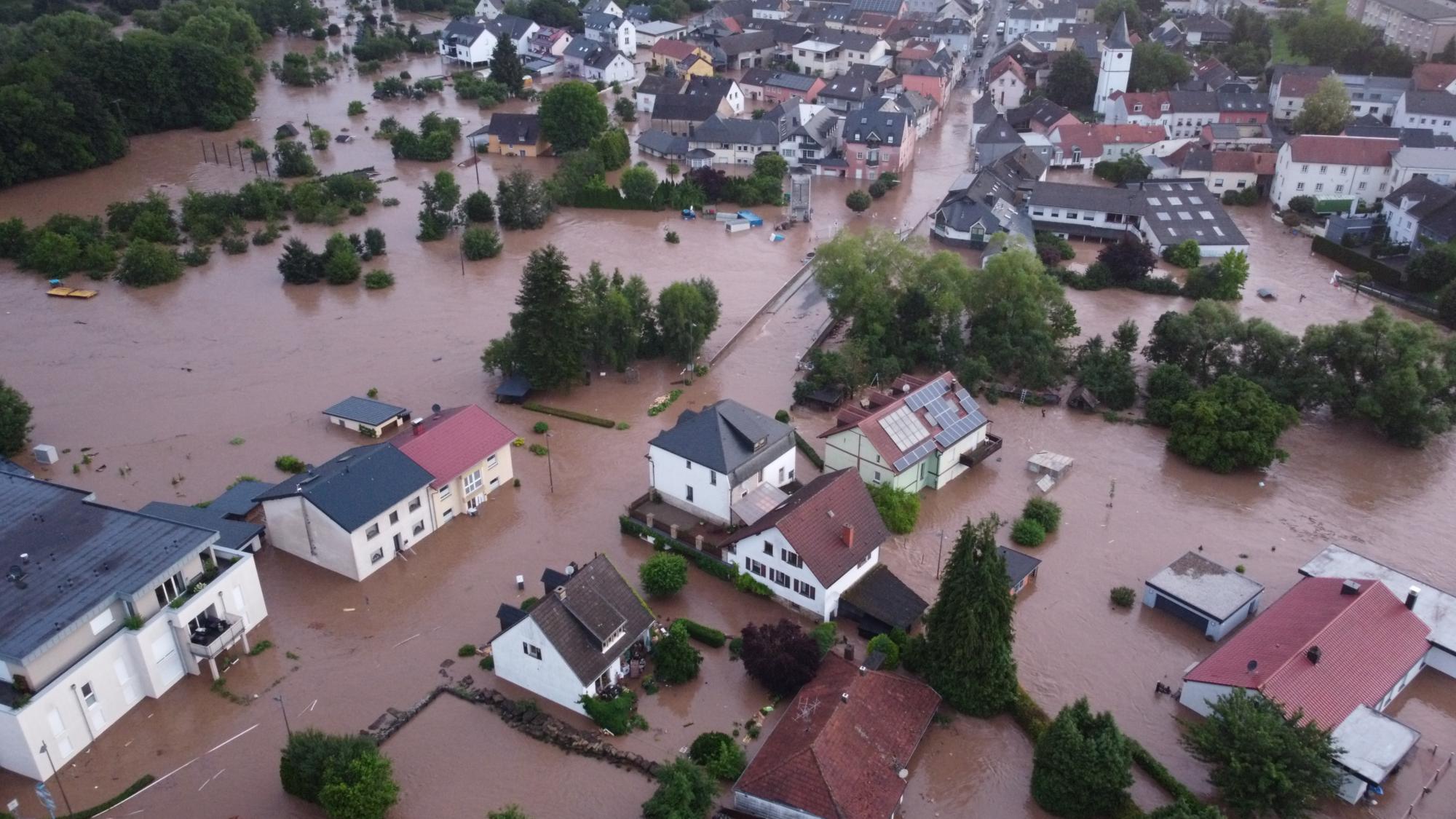 Hochwasser in Irrel (Bistum Trier) 2021 (c) Bistum Trier/Florian Blaes