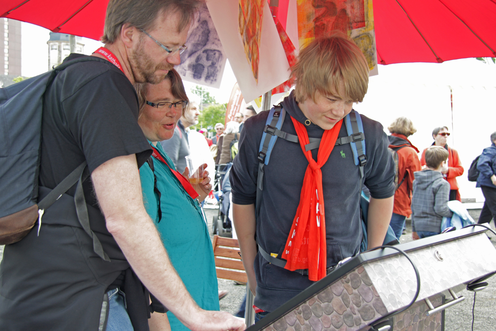 Katholikentag 2012 in Mannheim (c) Öffentlichkeitsarbeit Bistum Mainz / N. Demuth (Ersteller: Öffentlichkeitsarbeit Bistum Mainz / N. Demuth)