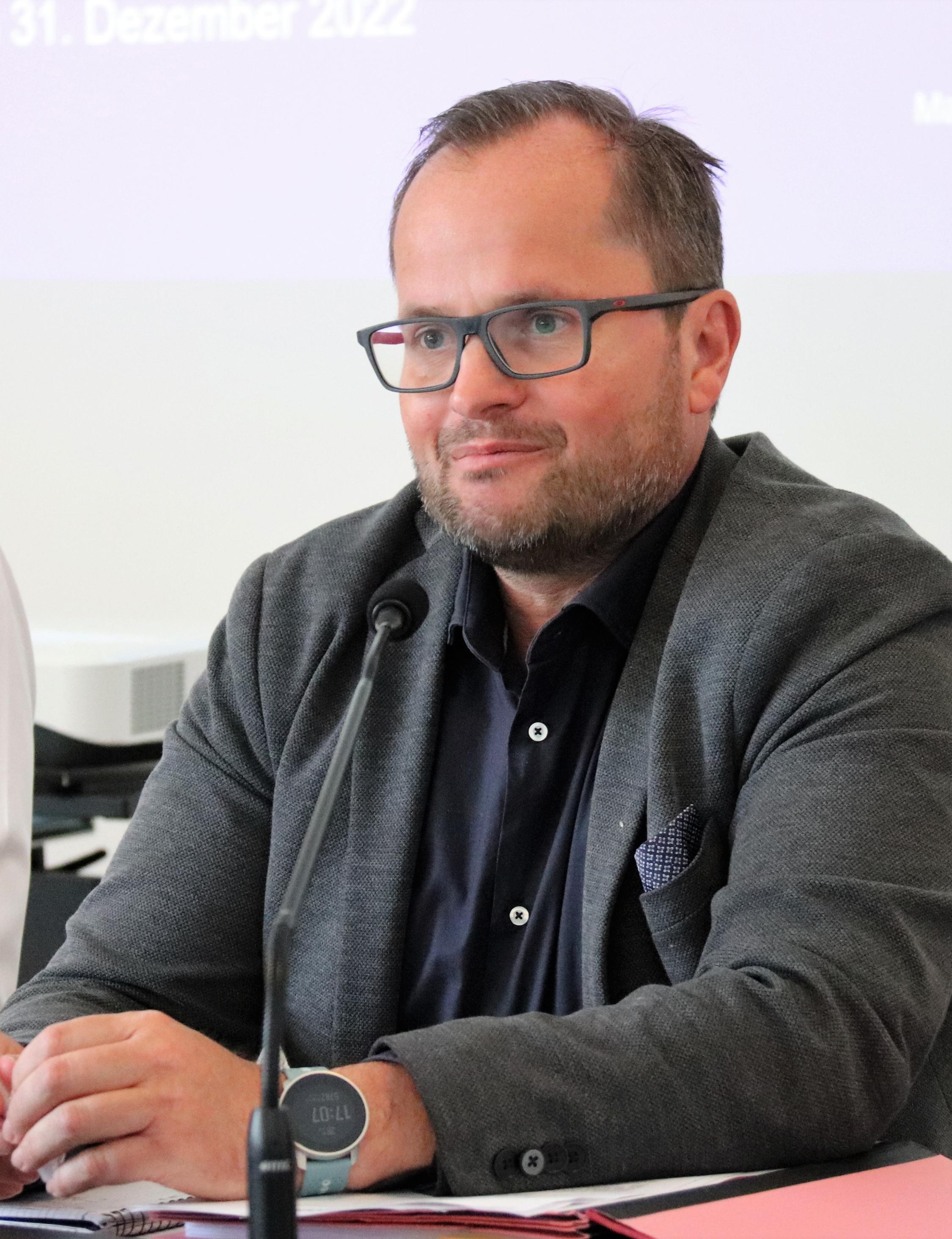 Finanzdirektor Christof Molitor
