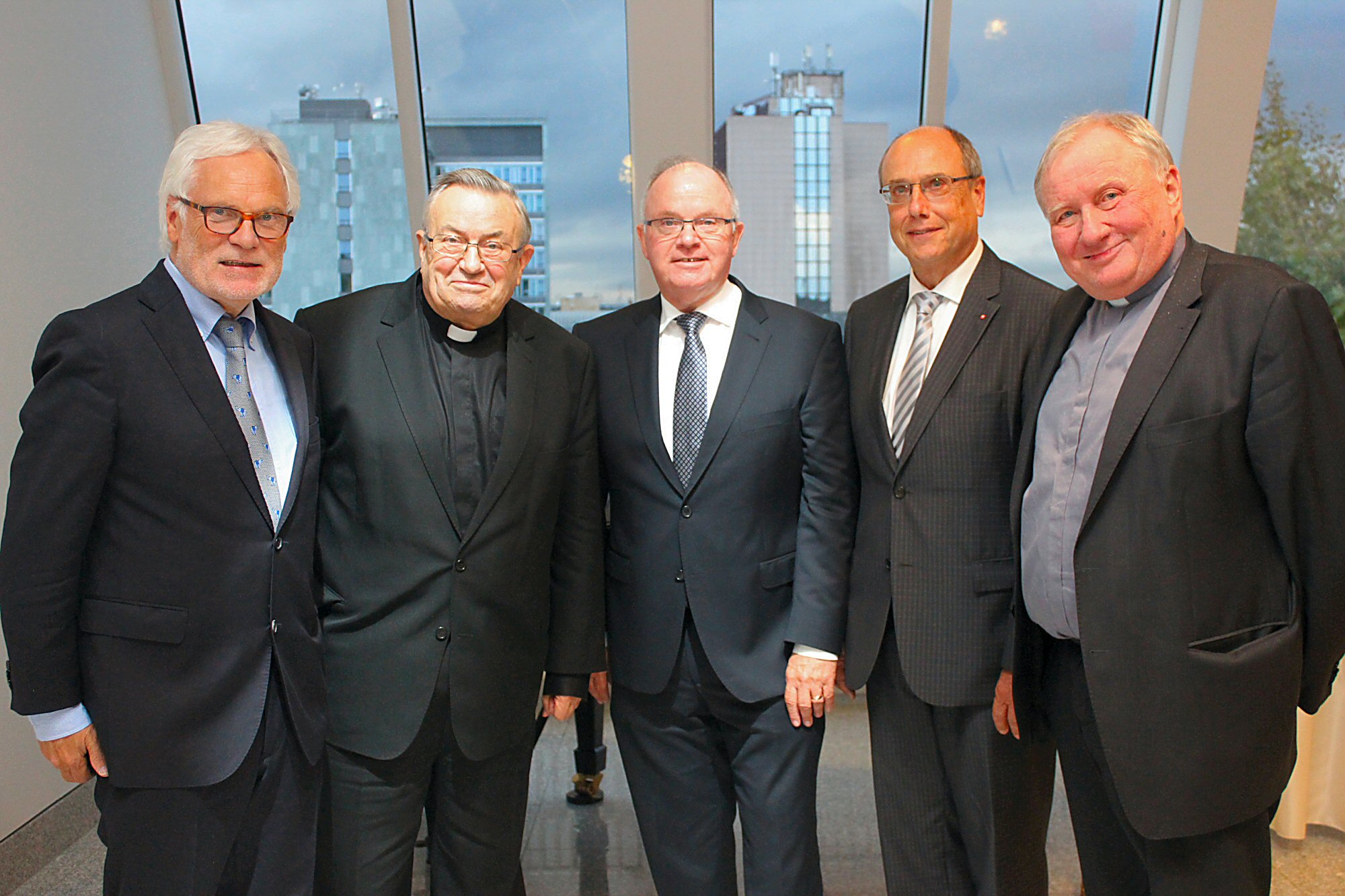 LEHMANN--SCHÄCHTER--VEITH--GIEBELMANN--MANN--DOMSTIFTUNG (c) Bistum Mainz / Matschak (Ersteller: Bistum Mainz / Matschak)