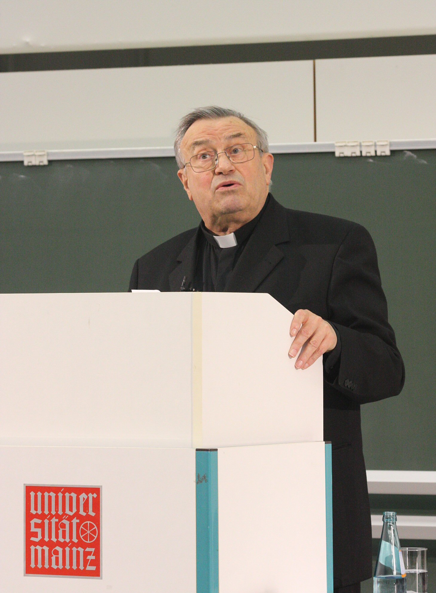 LEHMANN--STIFTUNGSPROFESSUR (c) Bistum Mainz / Blum (Ersteller: Bistum Mainz / Blum)