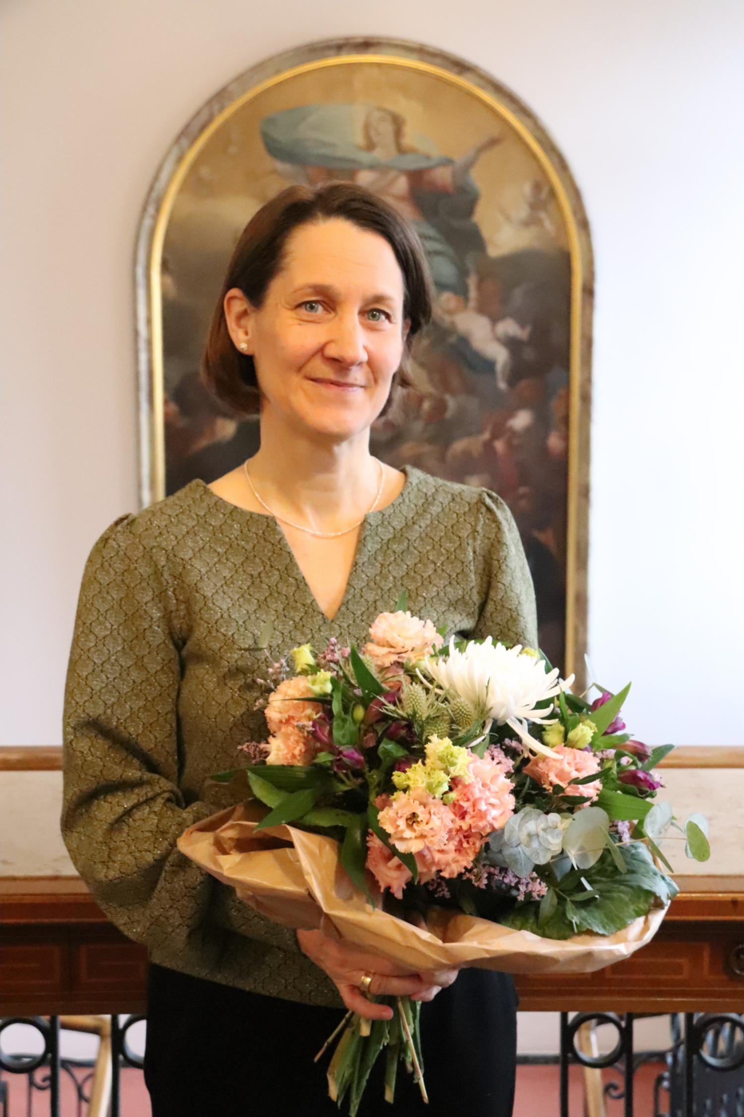 Die neue Direktorin des Dom- und Diözesanmuseums, Dr. Anja Lempges (c) Bistum Mainz/Hoffmann
