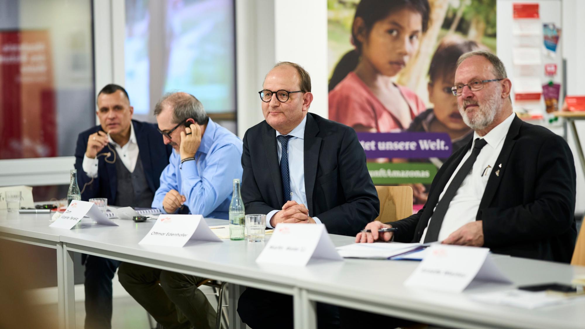 Adveniat zu Besuch in der Lincoln Siedlung in Darmstadt