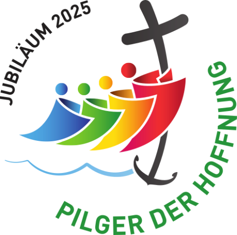 Logo des Heiligen Jahres 2025 (c) Dikasterium für die Evangelisierung (Vatikan)