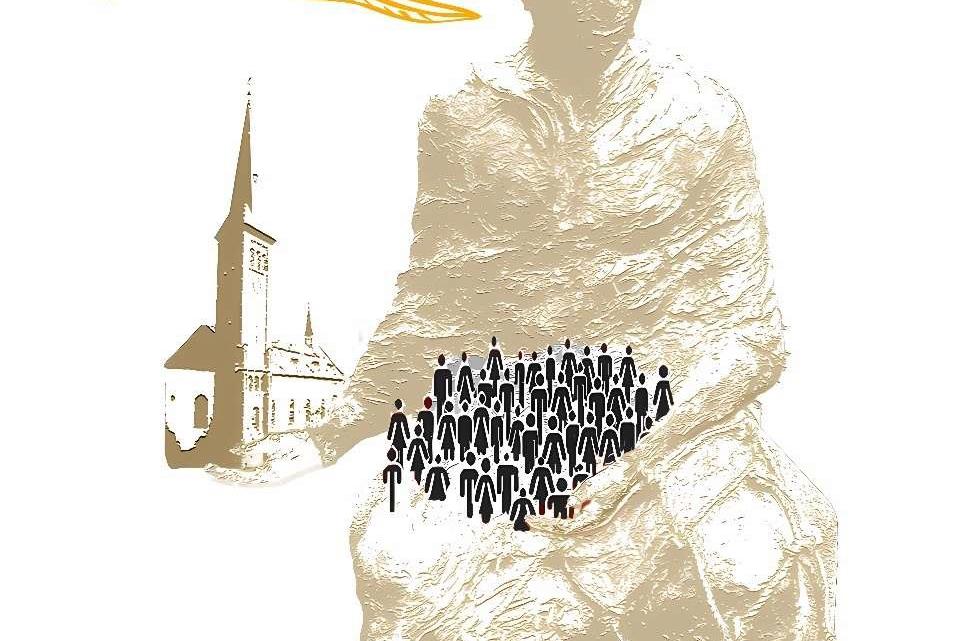 Das Logo zum Jubiläum von St. Andreas in Klein-Winternheim