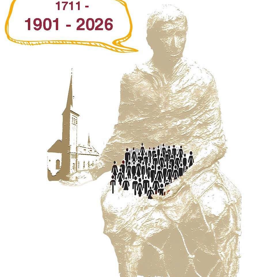 Das Logo zum Jubiläum von St. Andreas in Klein-Winternheim