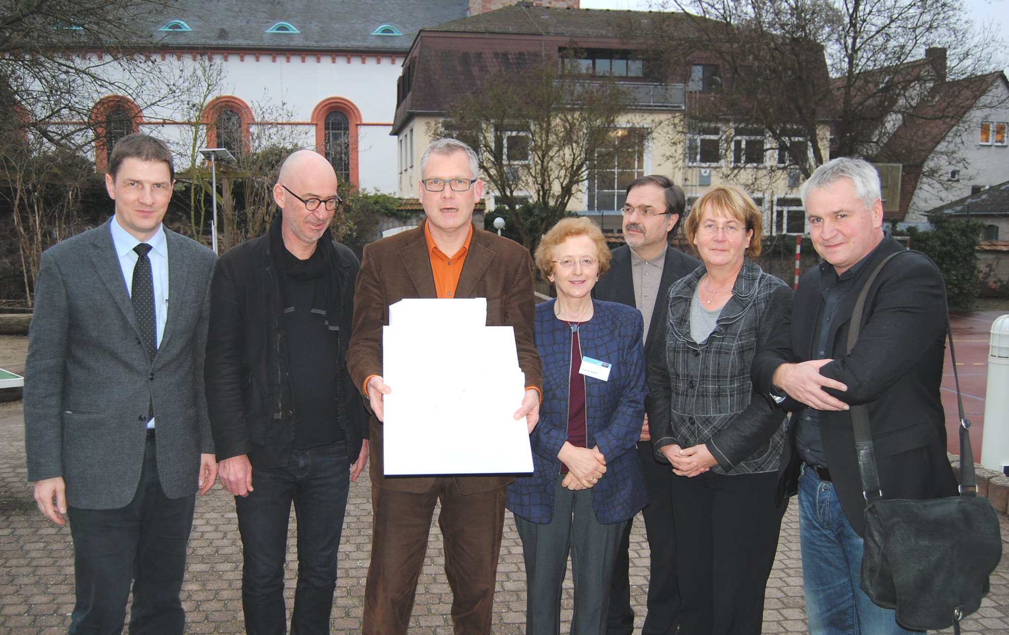 MEURER--POLLAK--KRÄMER--GROSS--NELLESSEN-KOHL--PREUSLER--BÄUMLE (c) Bistum Mainz / Jacob (Ersteller: Bistum Mainz / Jacob)