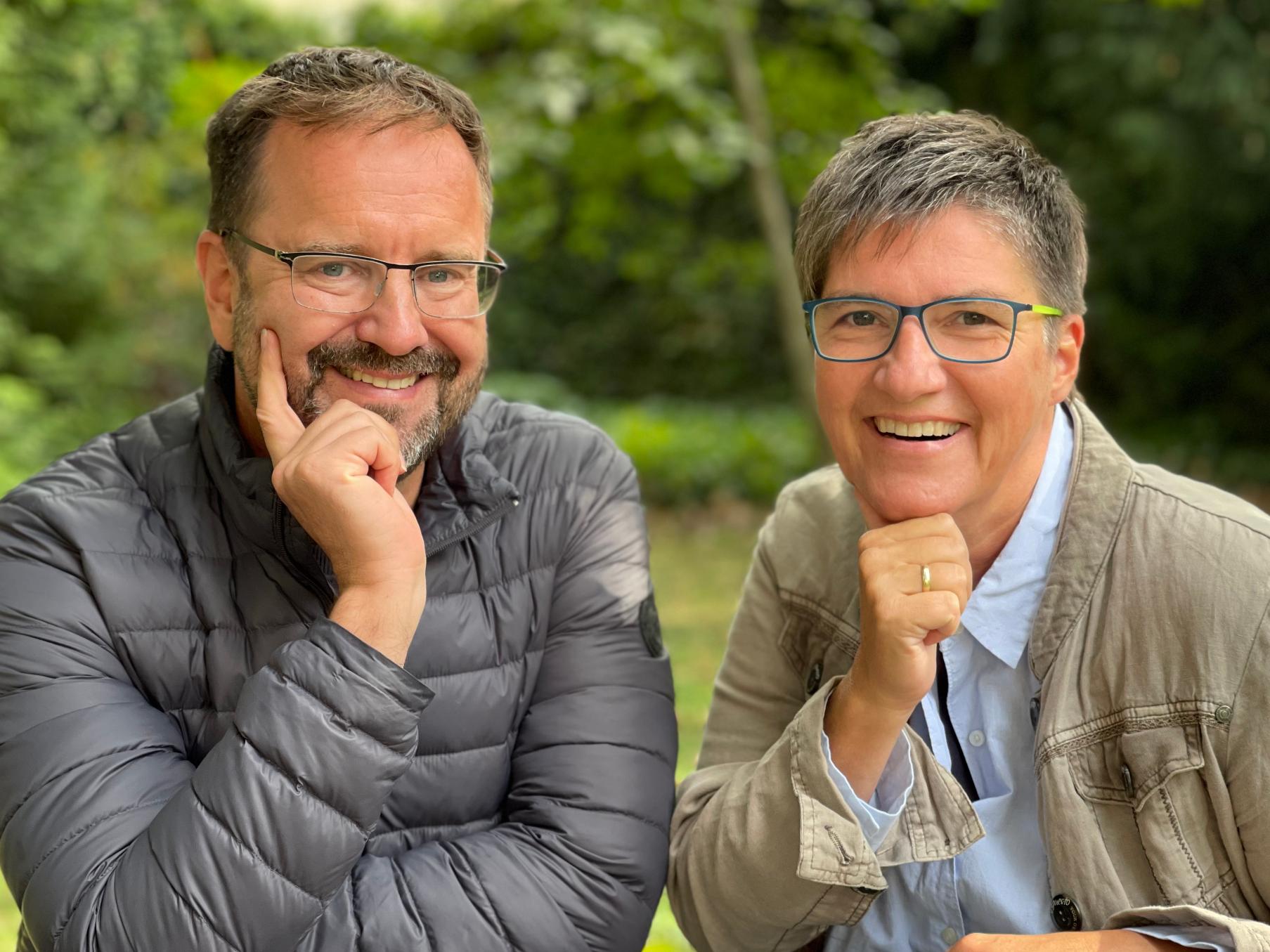 Mathias Berger und Christine Schardt (c) Bistum Mainz/Schermuly