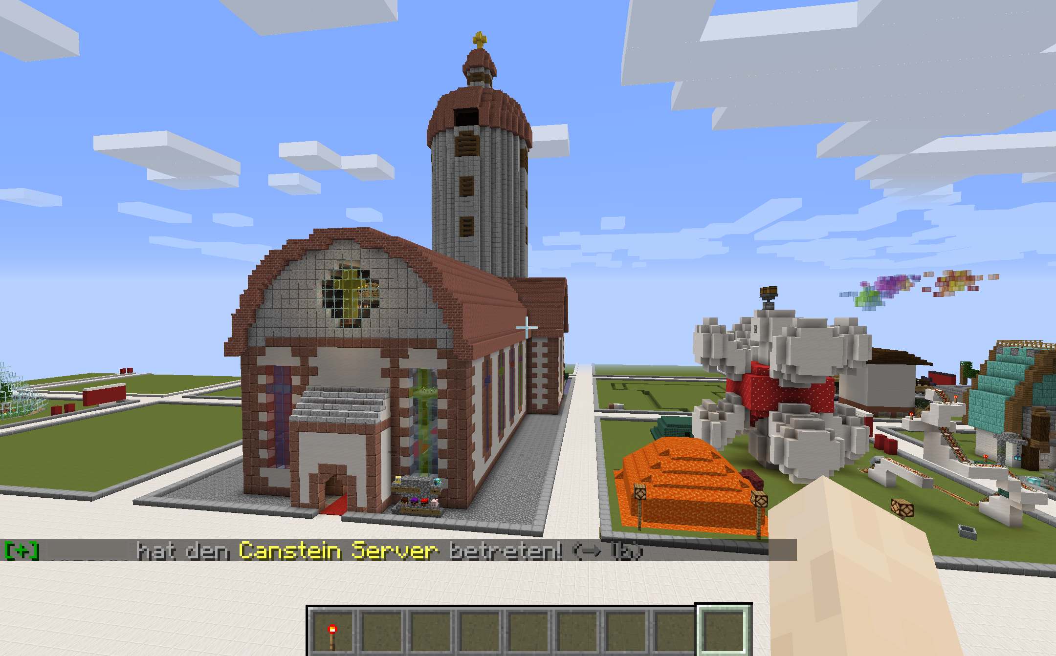 Kirche in Minecraft