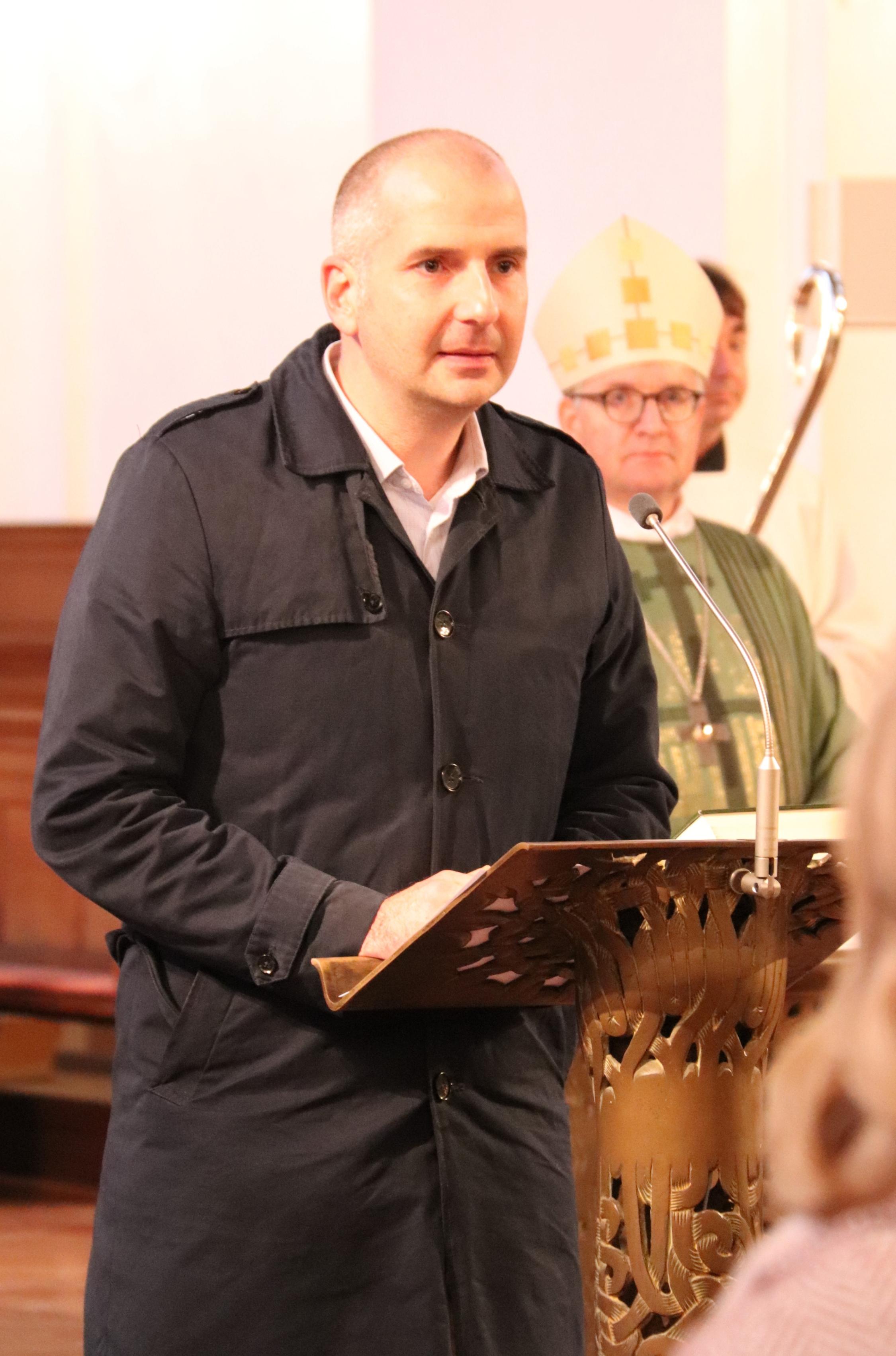 Der Dezernent für Bildung im Bistum Mainz, Ordinariatsdirektor Gereon Geissler, nahm ebenfalls an der Verleihung der Missio canonica teil