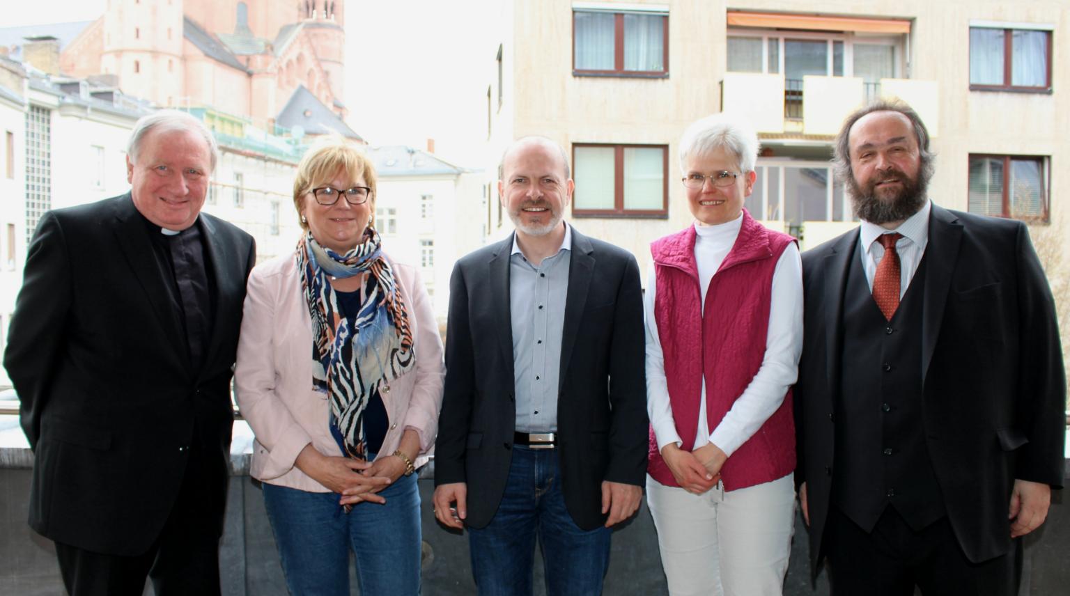 Neues Sprecherteam für den Katholikenrat (c) Bistum Mainz / Blum