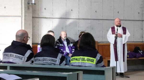 Gottesdienst 25 Jahre Notfallseelsorge Mainz mit Generalvikar Sebastian Lang