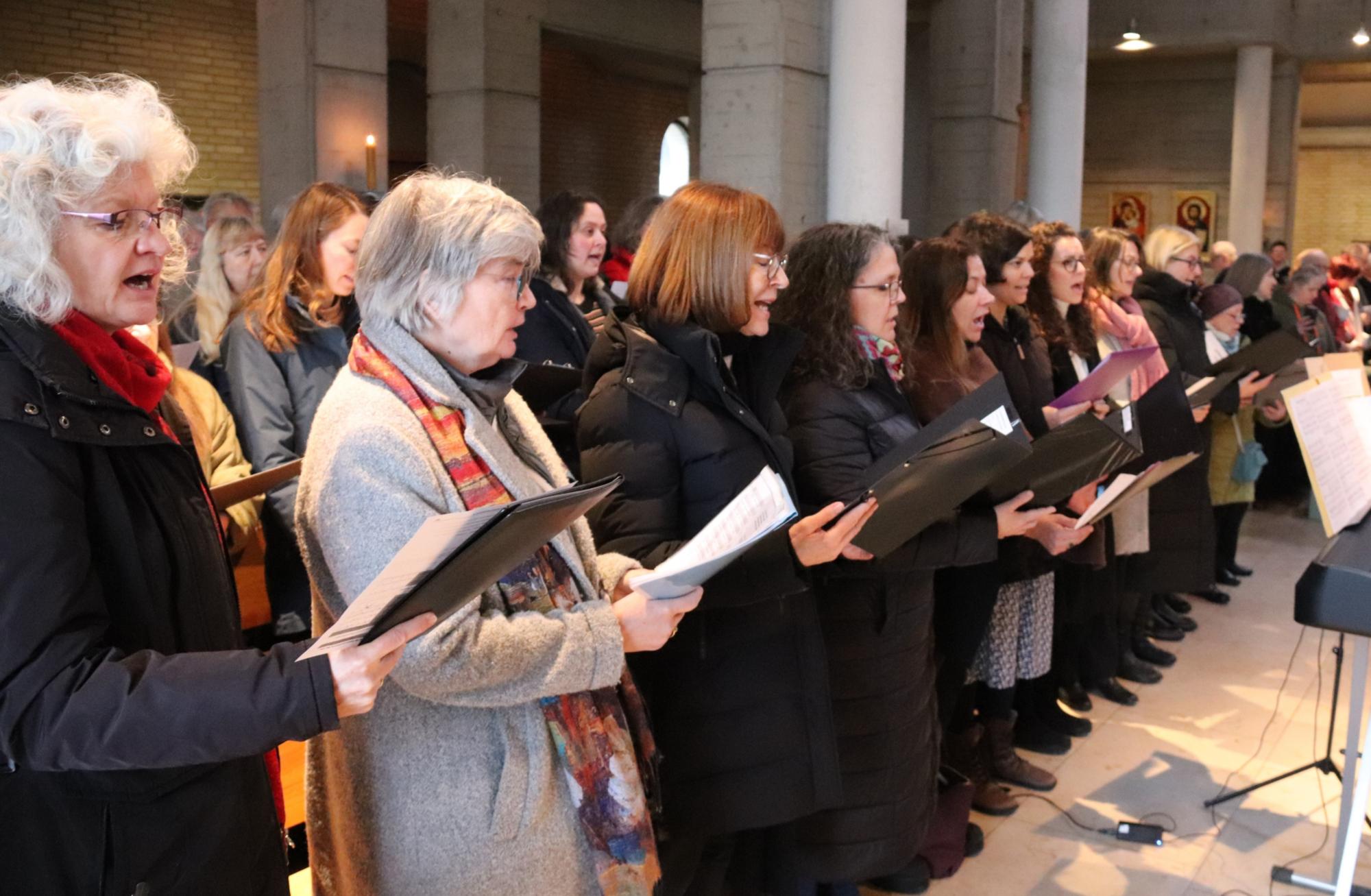 Projektchor der Pfarrei St. Clara (c) Bistum Mainz/Hoffmann