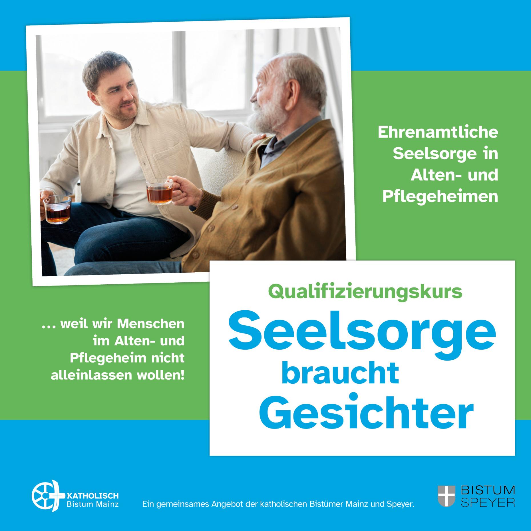 Gemeinsamer Qualifizierungskurs der Bistümer Speyer und Mainz für ehrenamtliche Seelsorge in Alten- und Pflegeheimen (c) Bistum Speyer