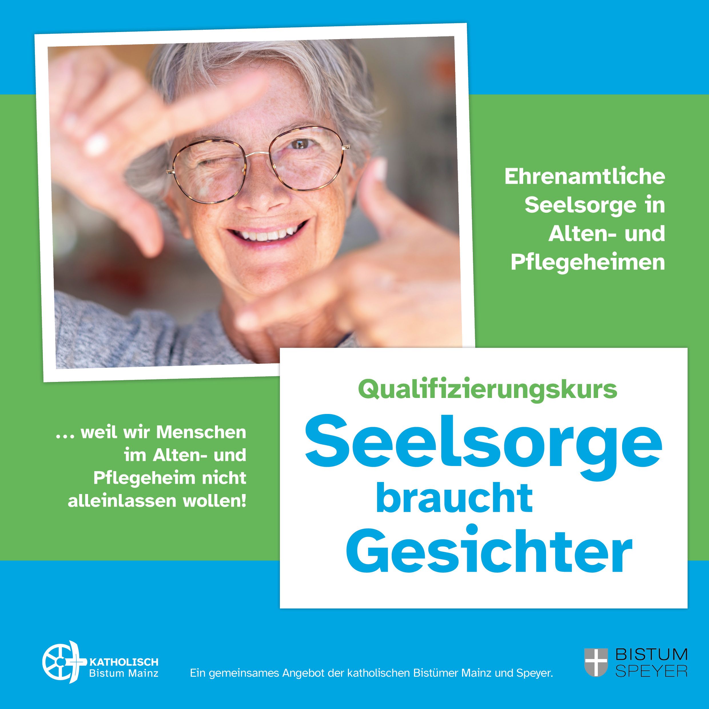 Gemeinsamer Qualifizierungskurs der Bistümer Speyer und Mainz für ehrenamtliche Seelsorge in Alten- und Pflegeheimen