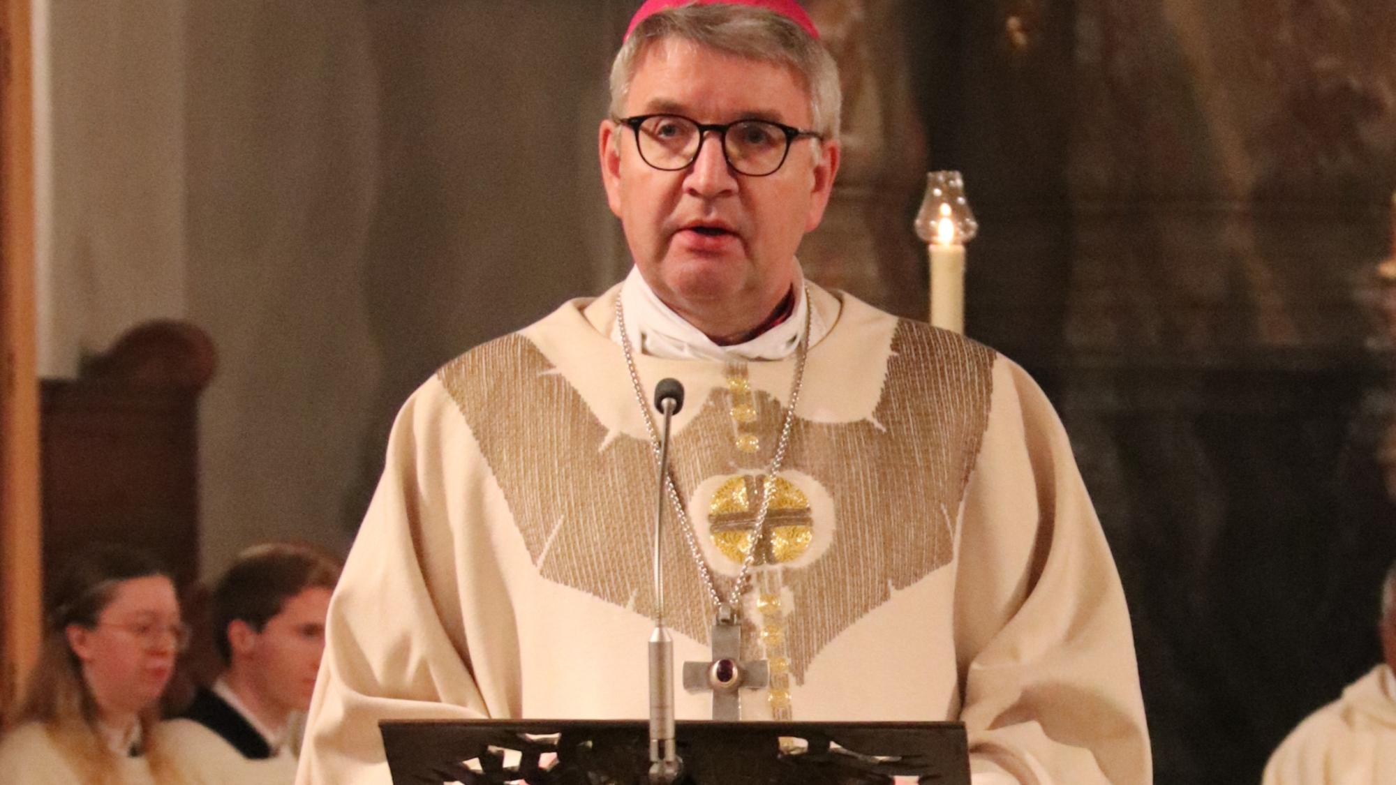 Bischof Peter Kohlgraf predigte beim Seminarfeiertag in der Mainzer Augustinerkirche