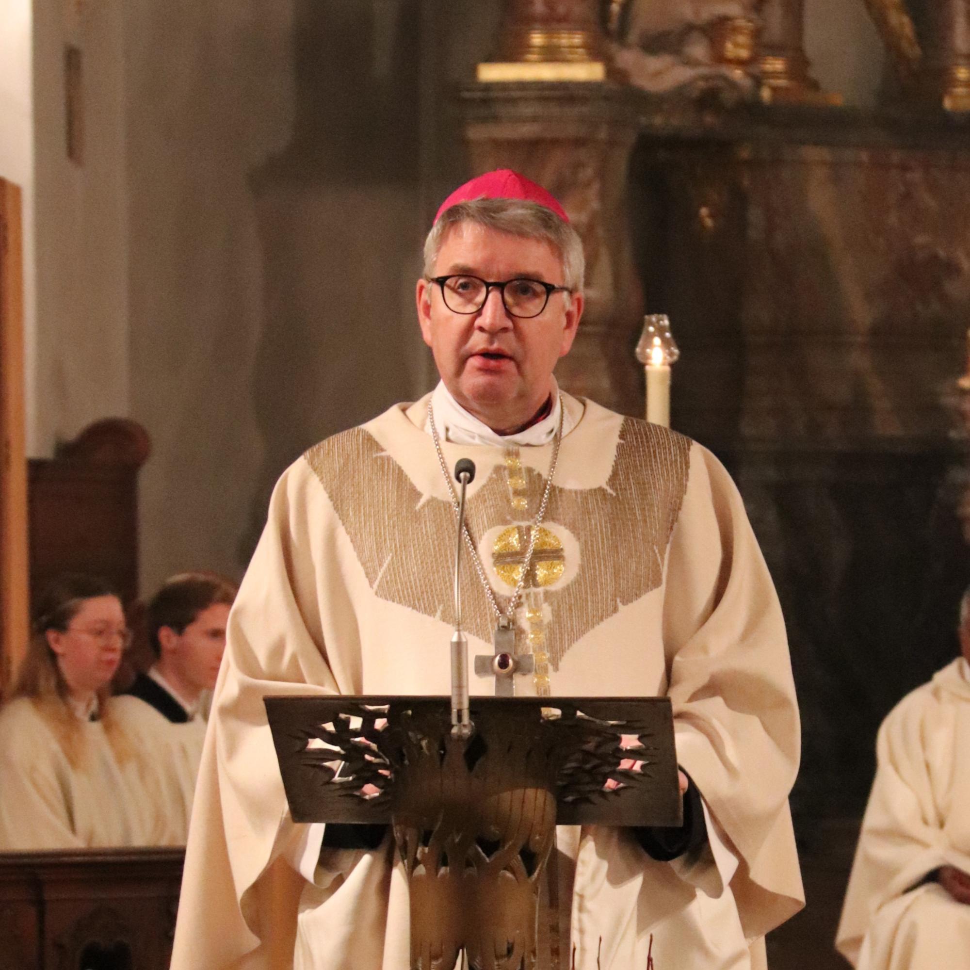 Bischof Peter Kohlgraf predigte beim Seminarfeiertag in der Mainzer Augustinerkirche