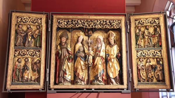 Wurzel-Jesse-Flügelaltar des Altenburger Bildschnitzers Franz Geringswald (1513)