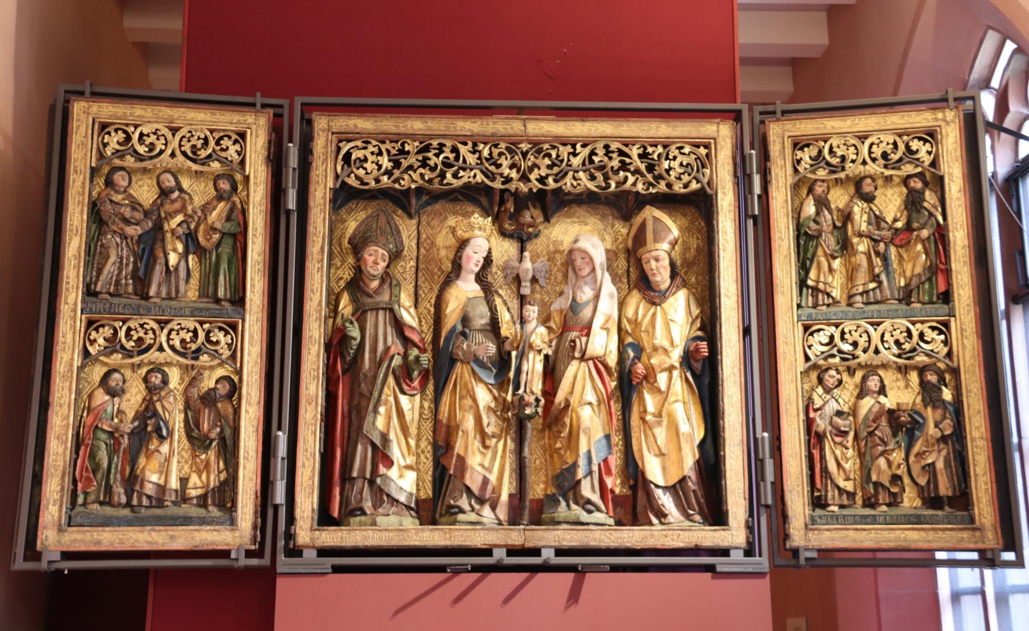 Wurzel-Jesse-Flügelaltar des Altenburger Bildschnitzers Franz Geringswald (1513) (c) Bistum Mainz/Hoffmann