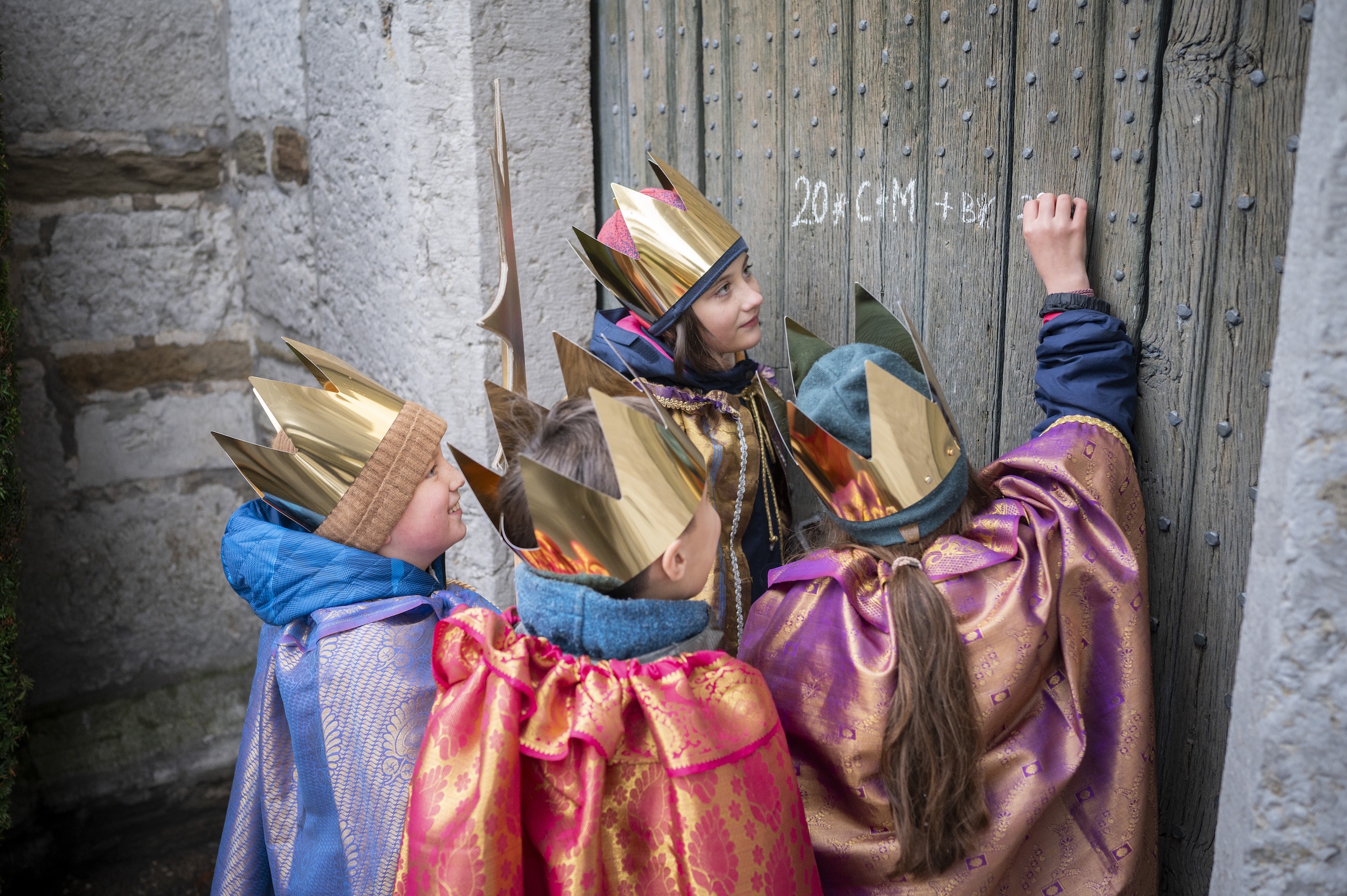 Sternsinger bringen ihren Segen