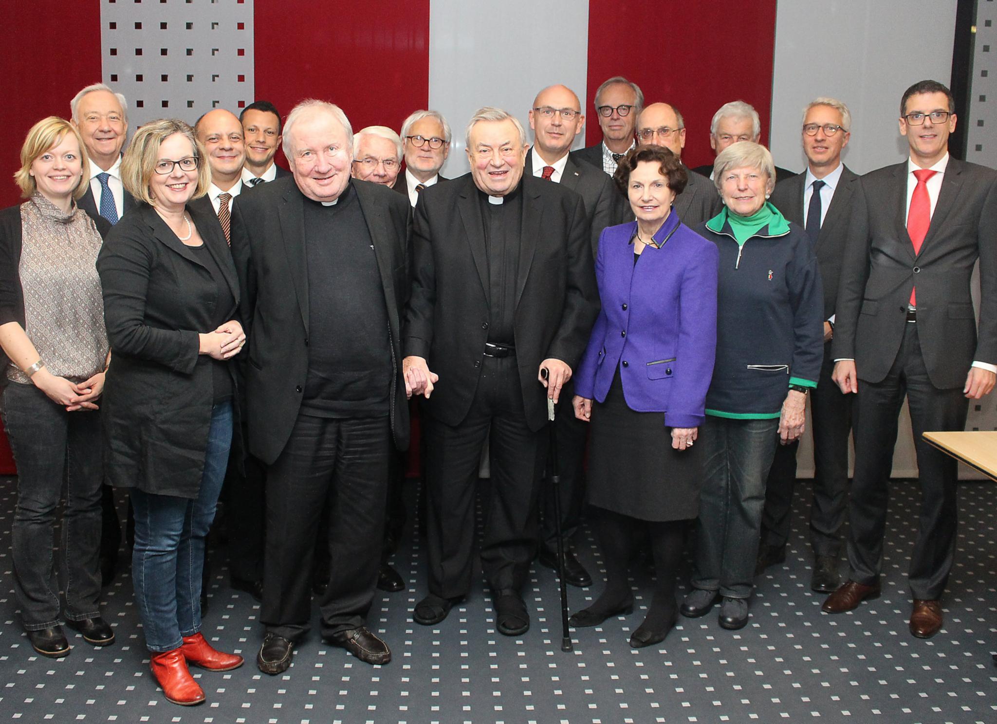 Mainz, 2. November 2016: Die Teilnehmer am Stiftertag der Stiftung Hoher Dom zu Mainz.